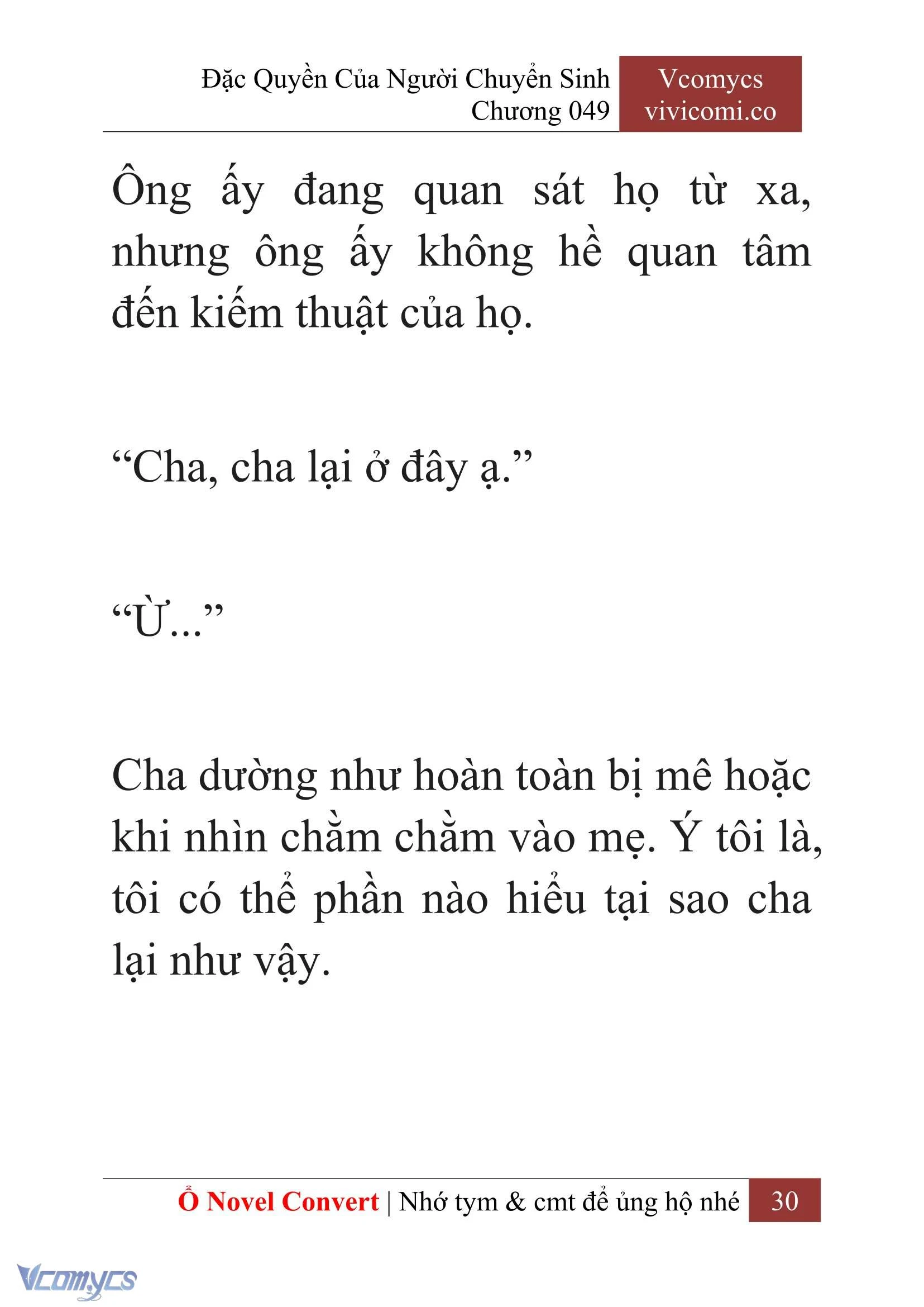 [Novel] Đặc Quyền Của Người Chuyển Sinh Chapter  49 - 32