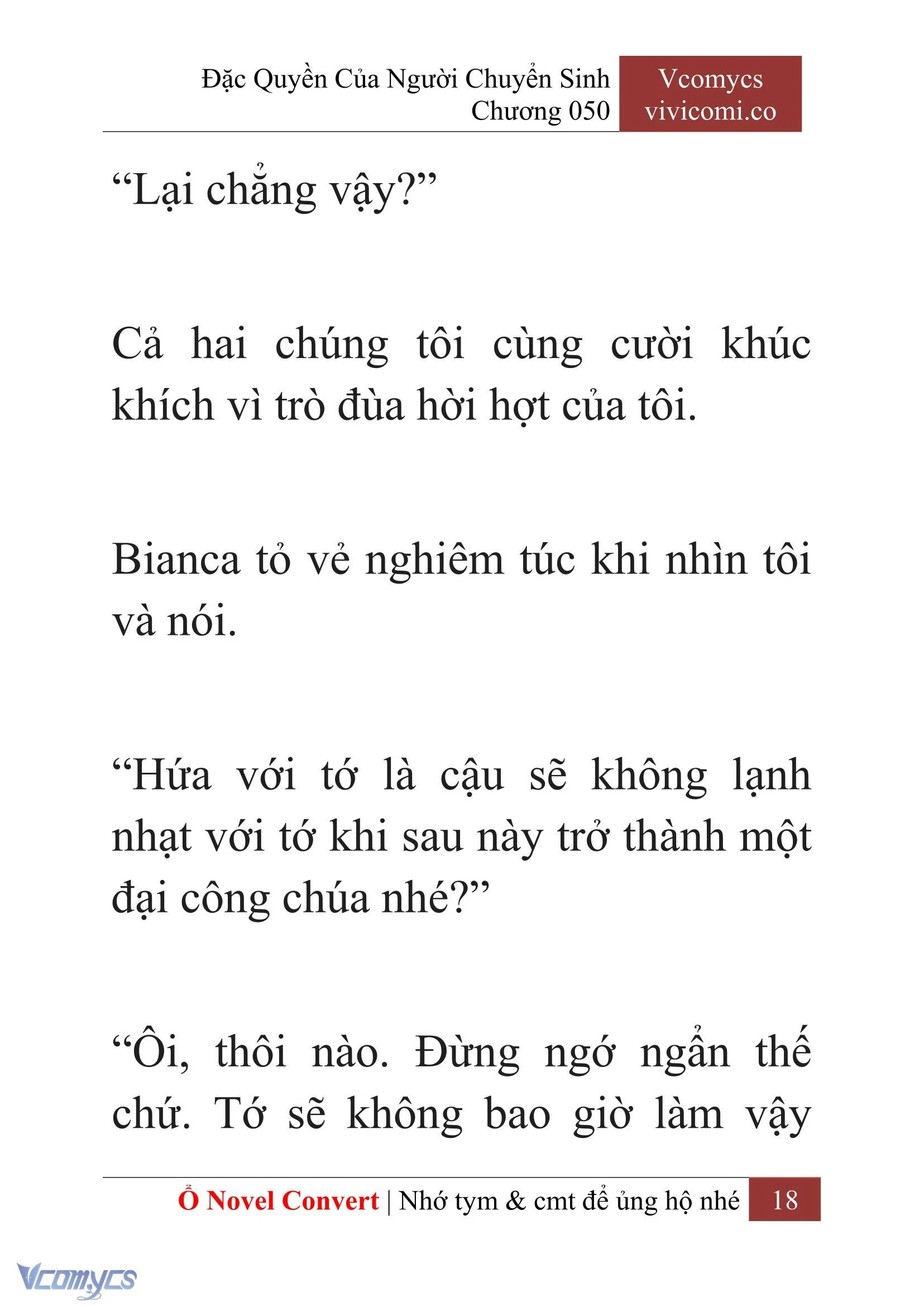[Novel] Đặc Quyền Của Người Chuyển Sinh Chapter  50 - 20