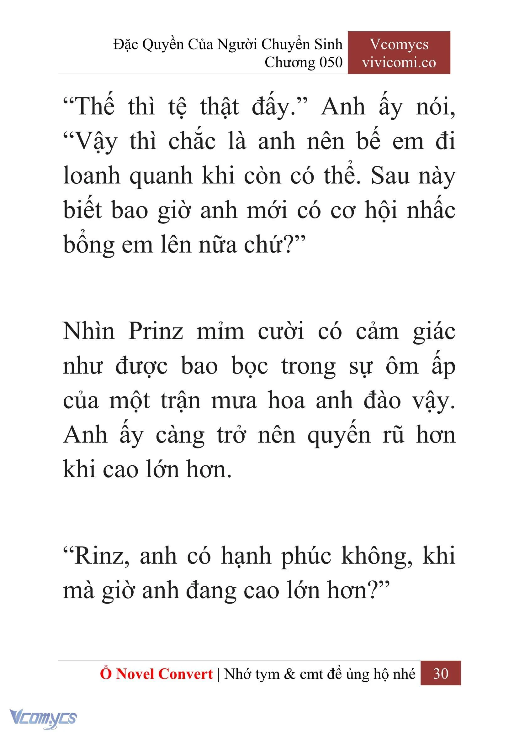 [Novel] Đặc Quyền Của Người Chuyển Sinh Chapter  50 - 32