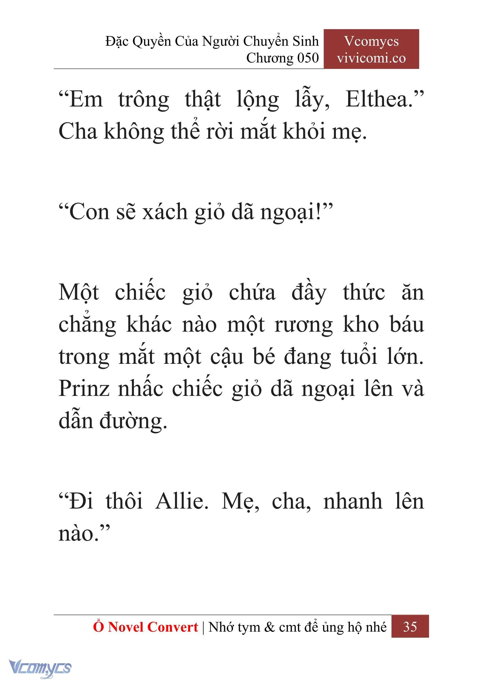 [Novel] Đặc Quyền Của Người Chuyển Sinh Chapter  50 - 37