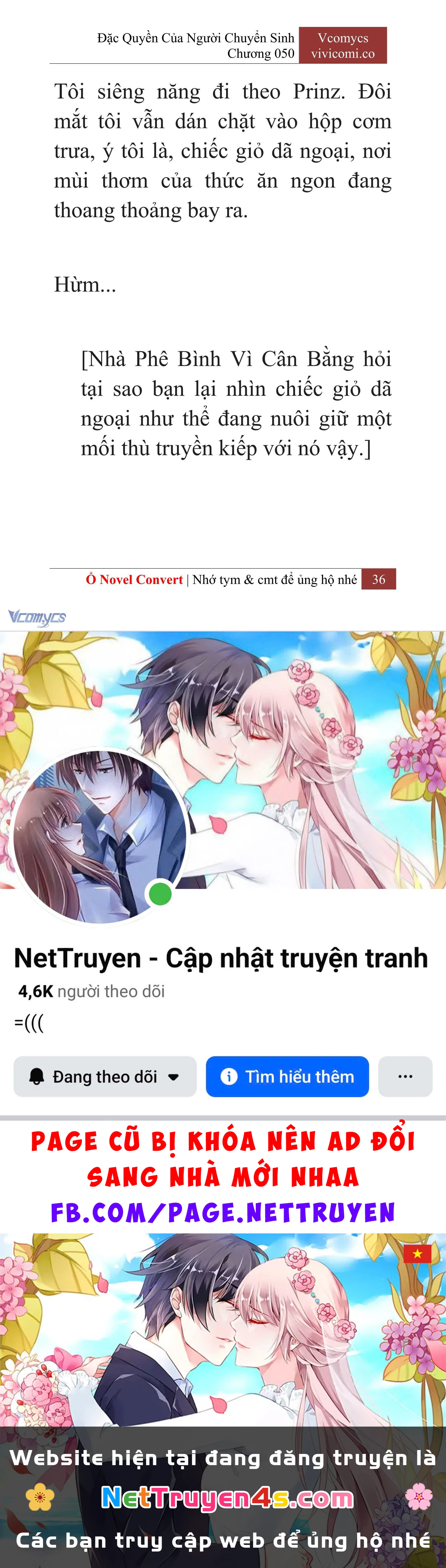 [Novel] Đặc Quyền Của Người Chuyển Sinh Chapter  50 - 38