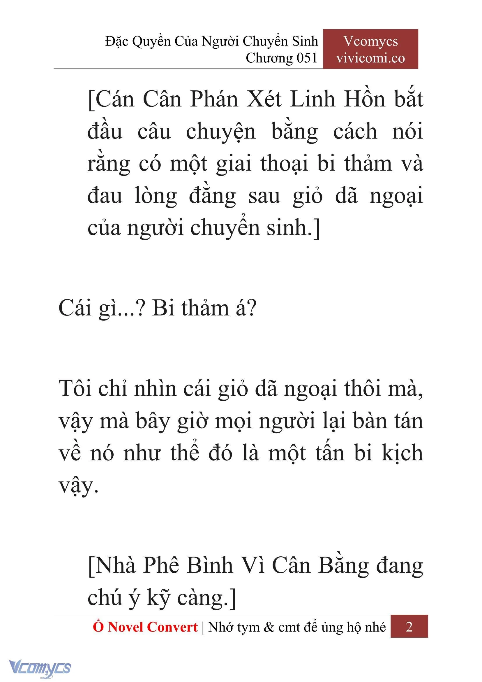 [Novel] Đặc Quyền Của Người Chuyển Sinh Chapter  51 - 4