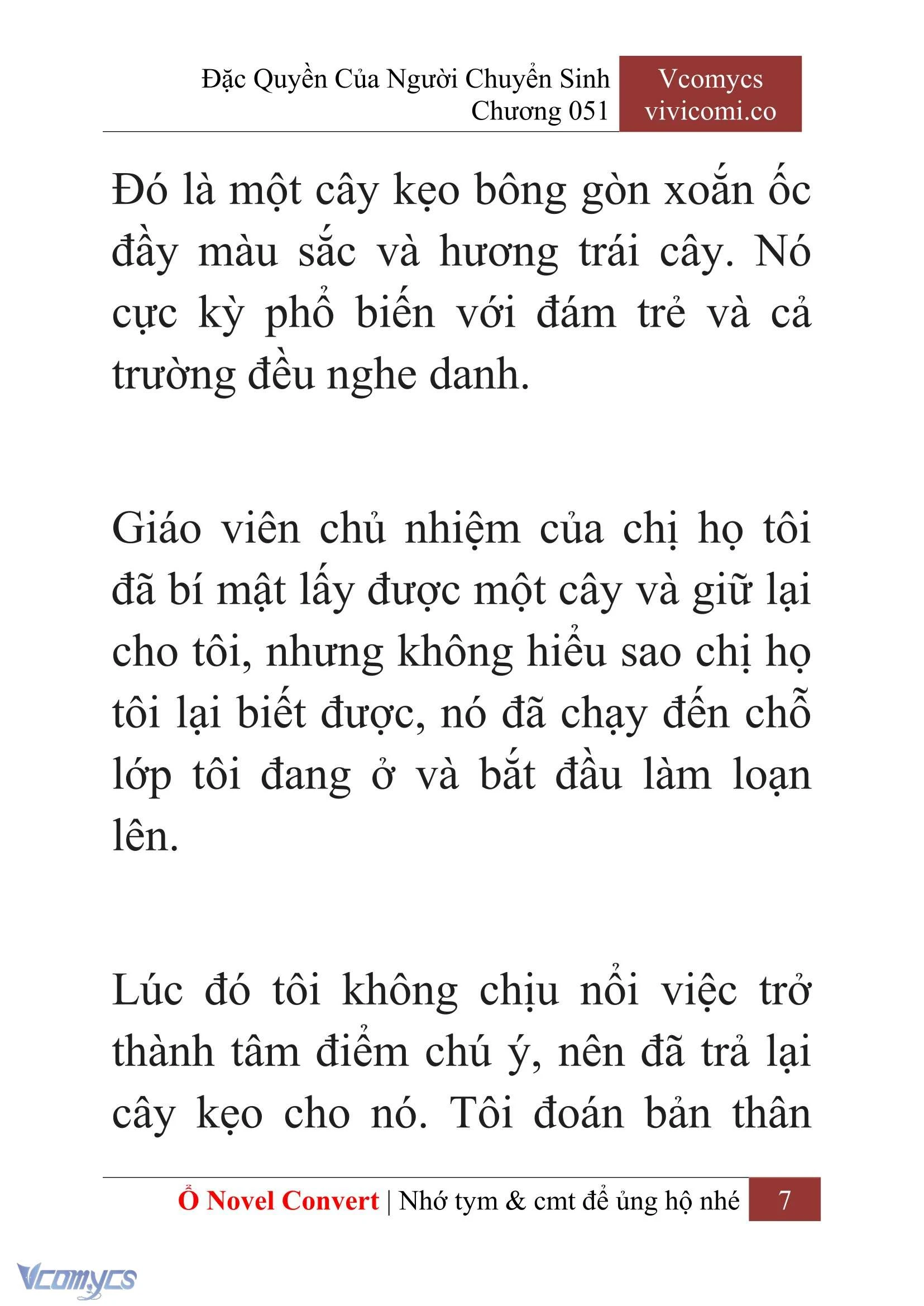 [Novel] Đặc Quyền Của Người Chuyển Sinh Chapter  51 - 9