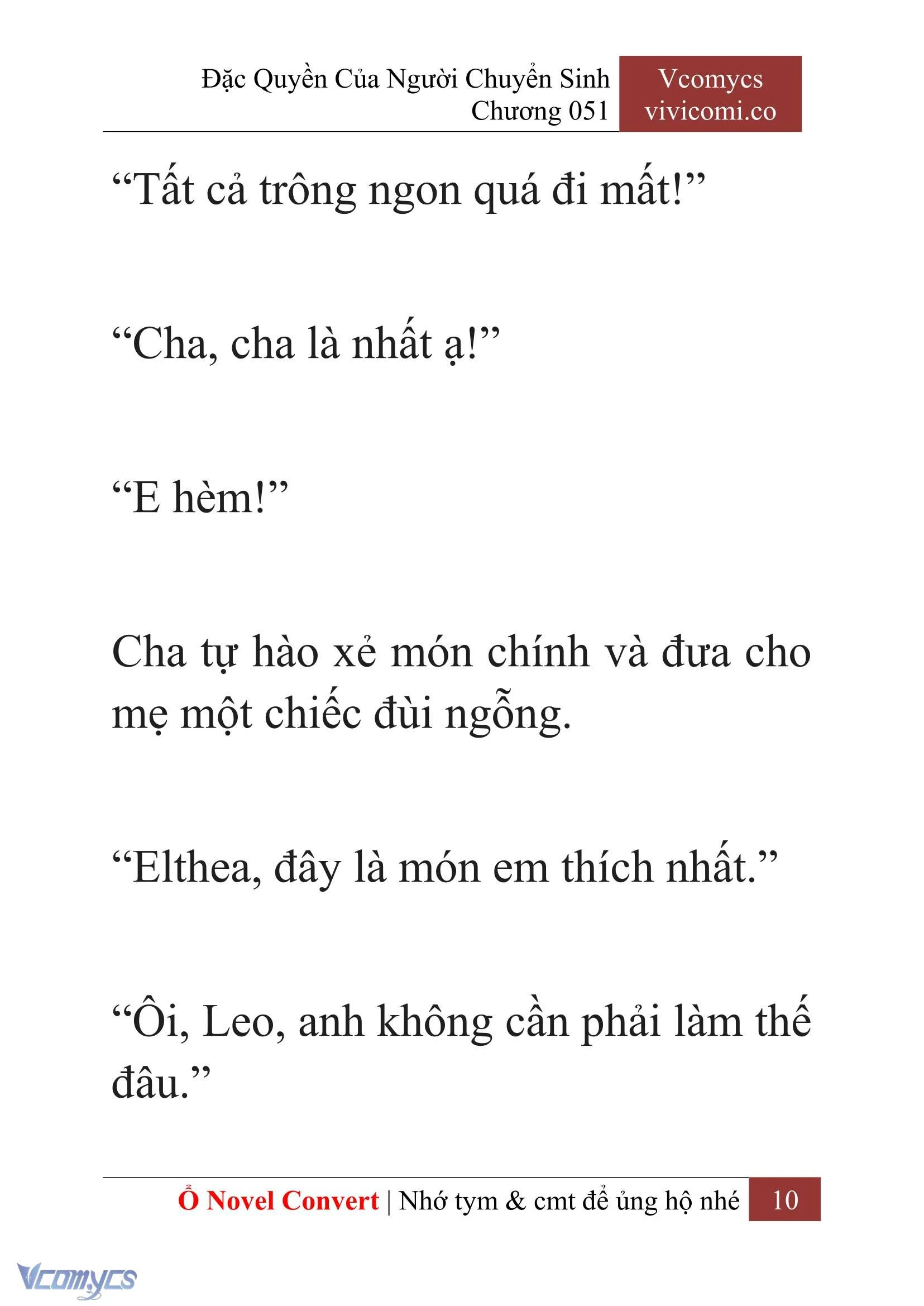 [Novel] Đặc Quyền Của Người Chuyển Sinh Chapter  51 - 12