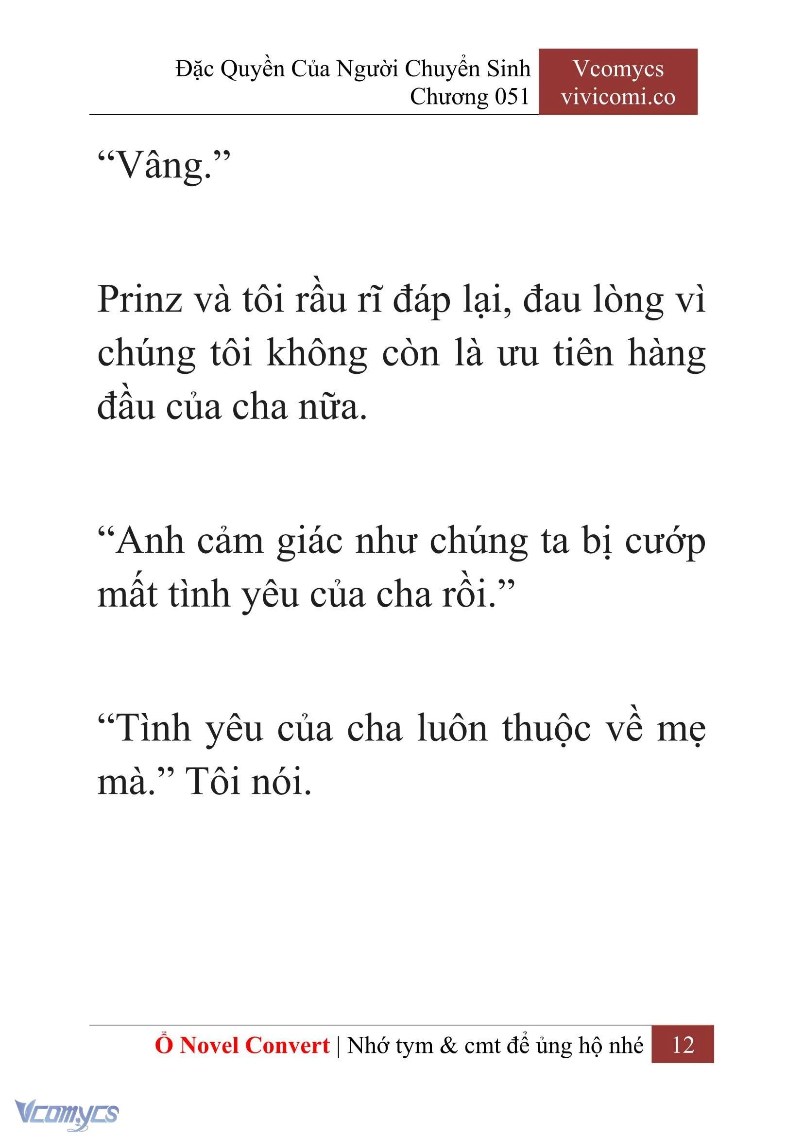 [Novel] Đặc Quyền Của Người Chuyển Sinh Chapter  51 - 14
