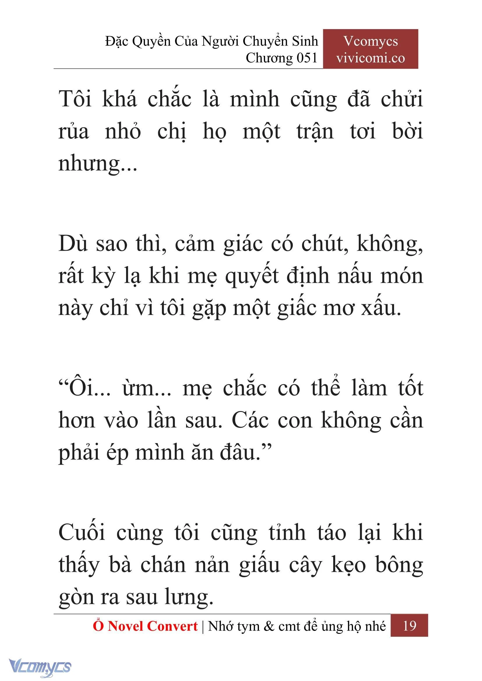 [Novel] Đặc Quyền Của Người Chuyển Sinh Chapter  51 - 21