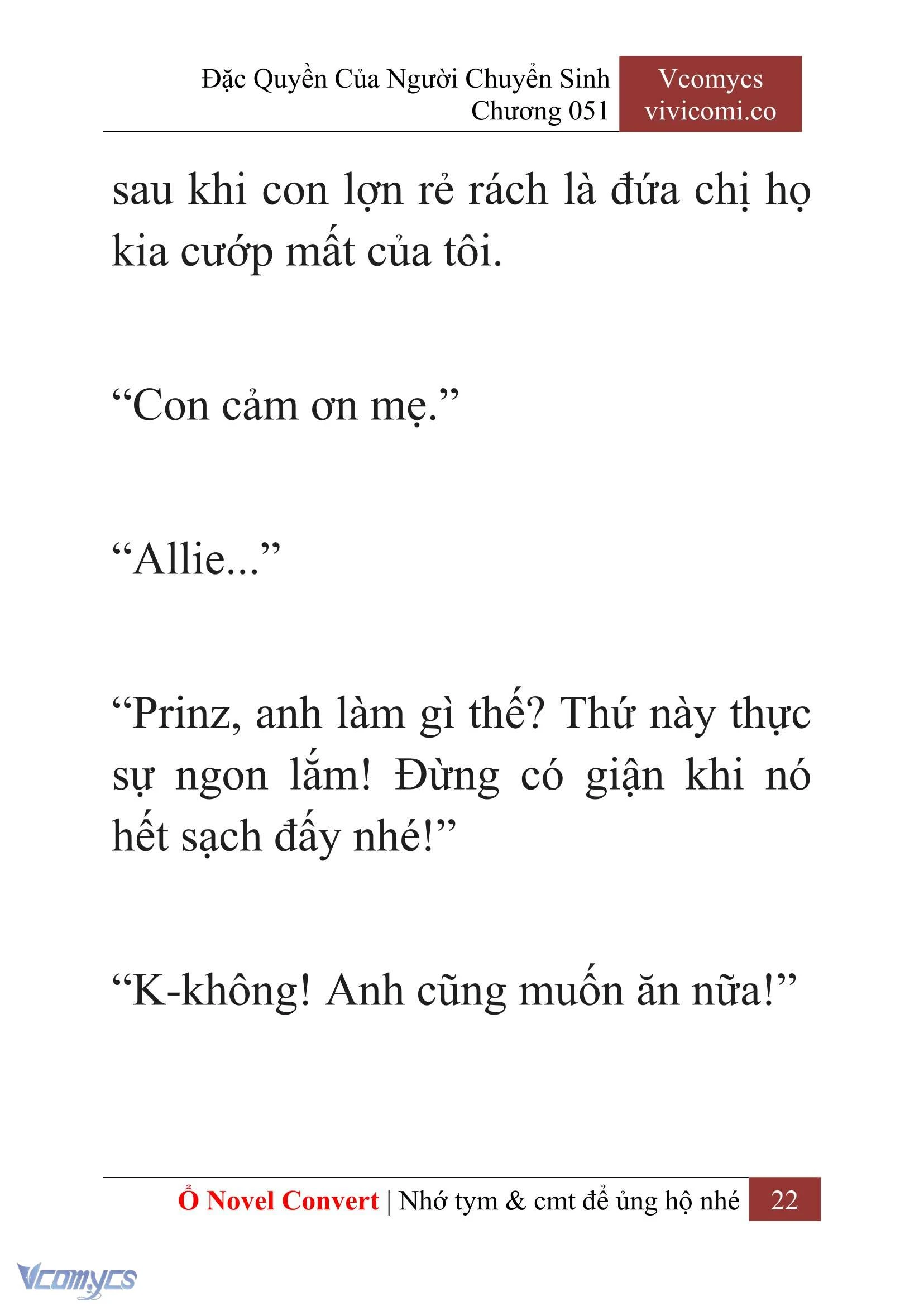 [Novel] Đặc Quyền Của Người Chuyển Sinh Chapter  51 - 24