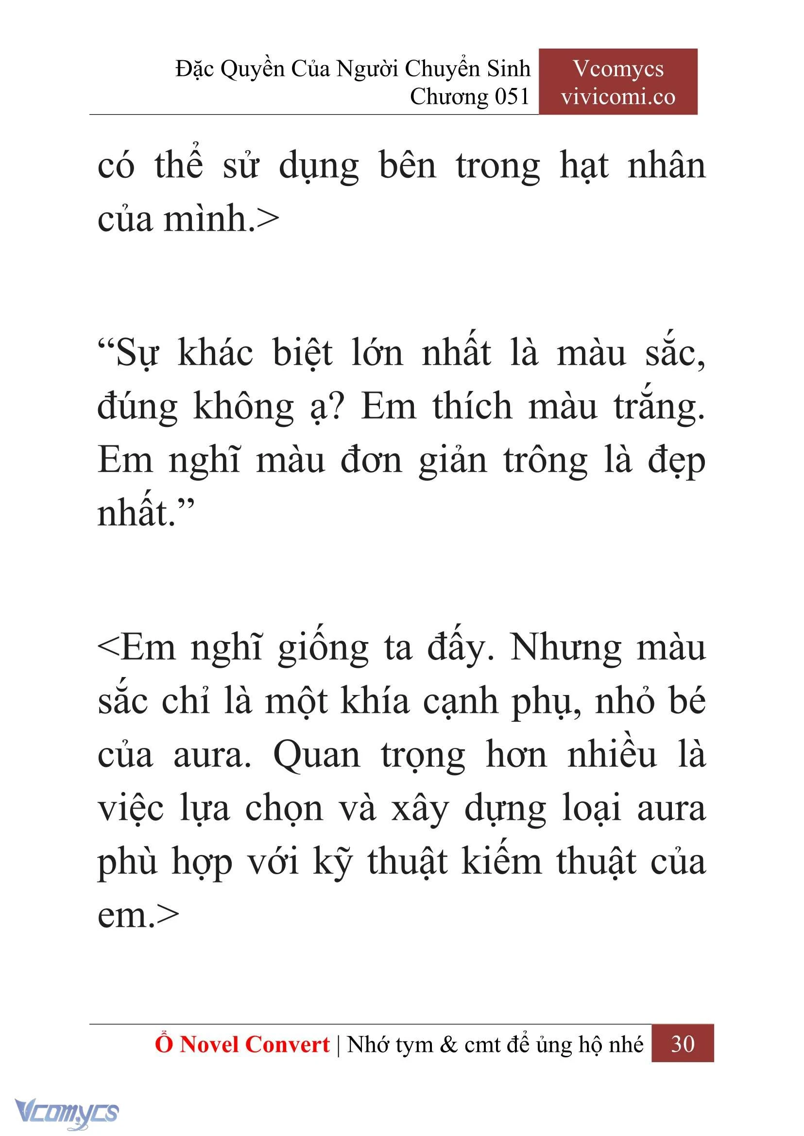 [Novel] Đặc Quyền Của Người Chuyển Sinh Chapter  51 - 32