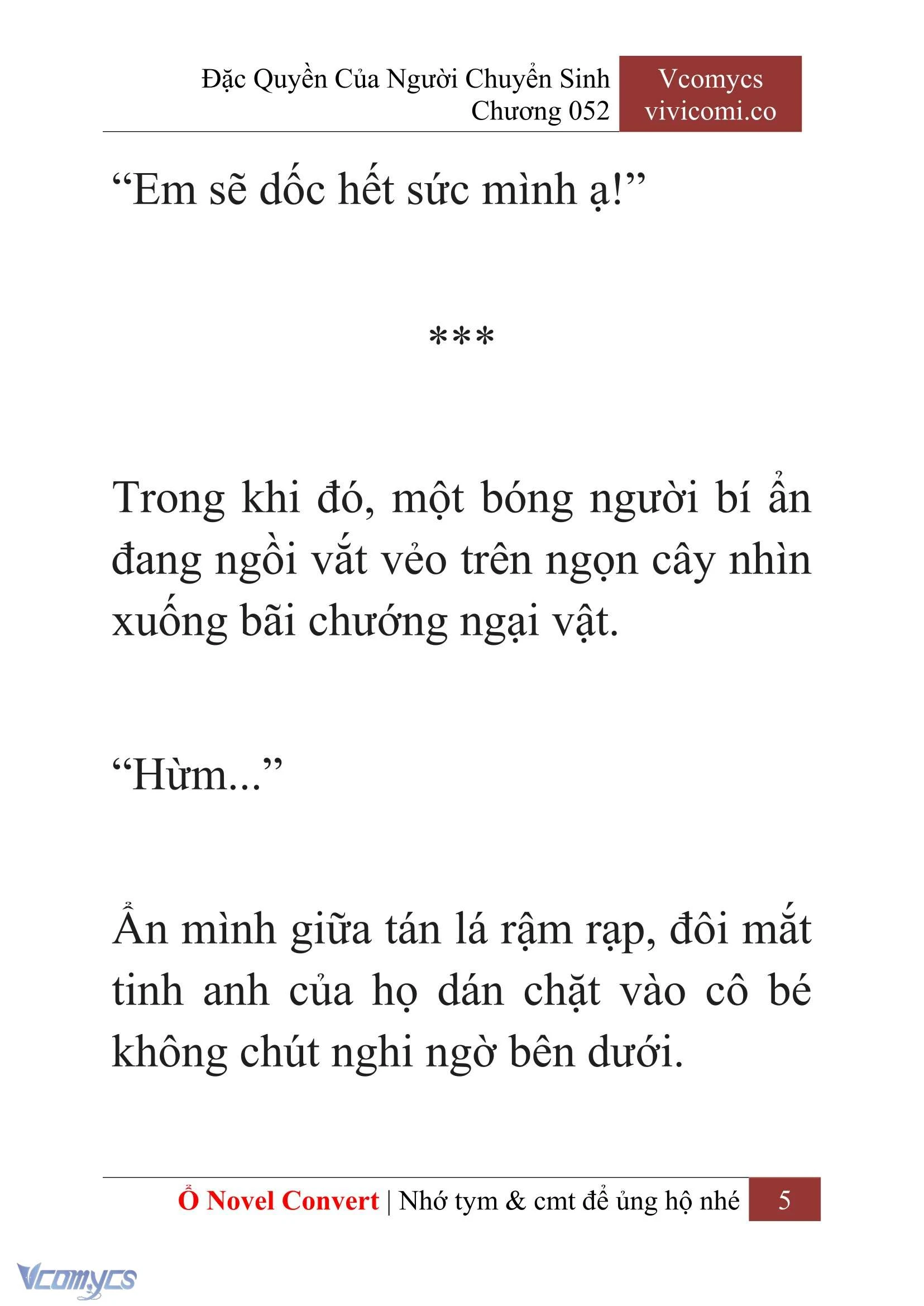 [Novel] Đặc Quyền Của Người Chuyển Sinh Chapter  52 - 7