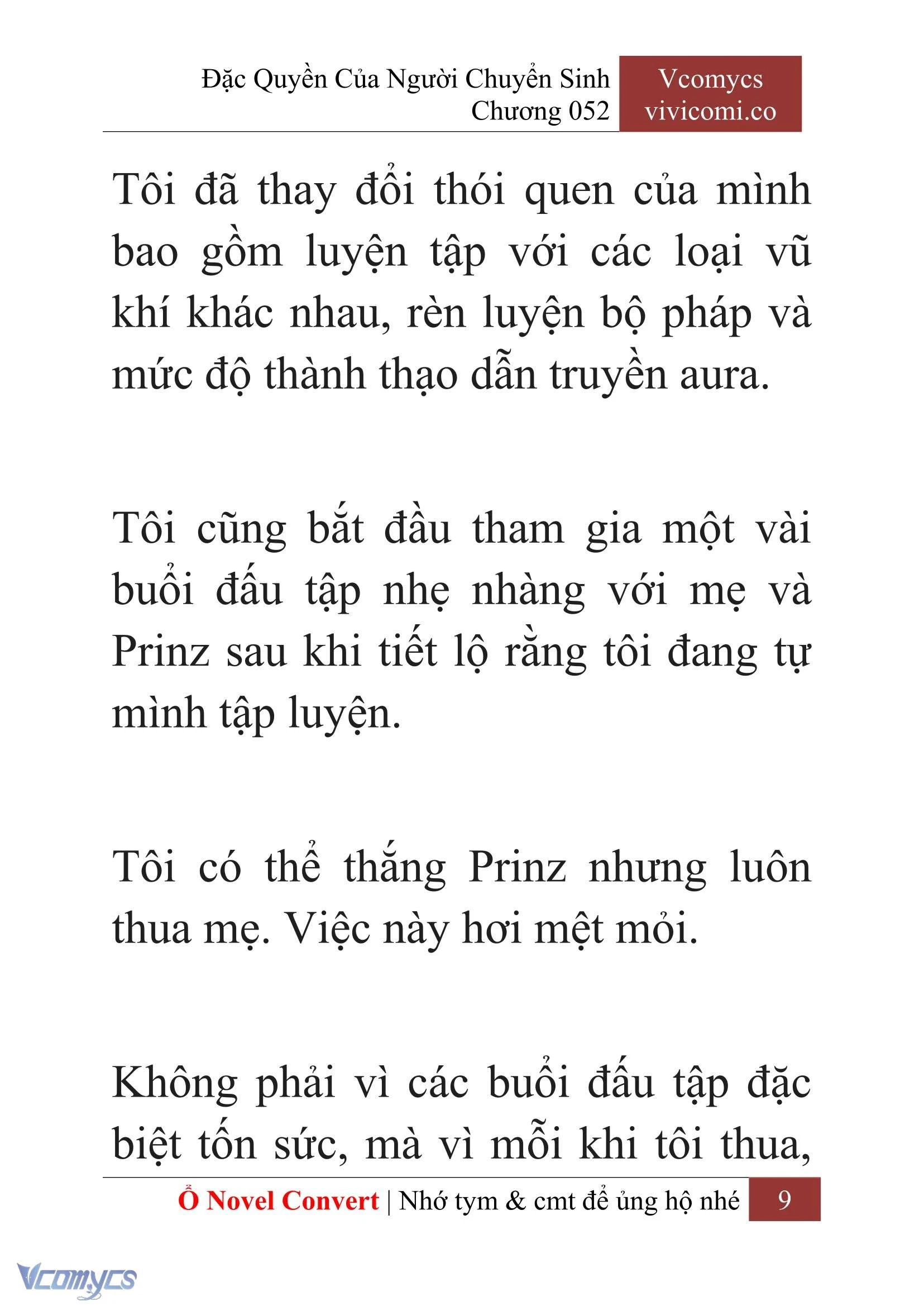 [Novel] Đặc Quyền Của Người Chuyển Sinh Chapter  52 - 11