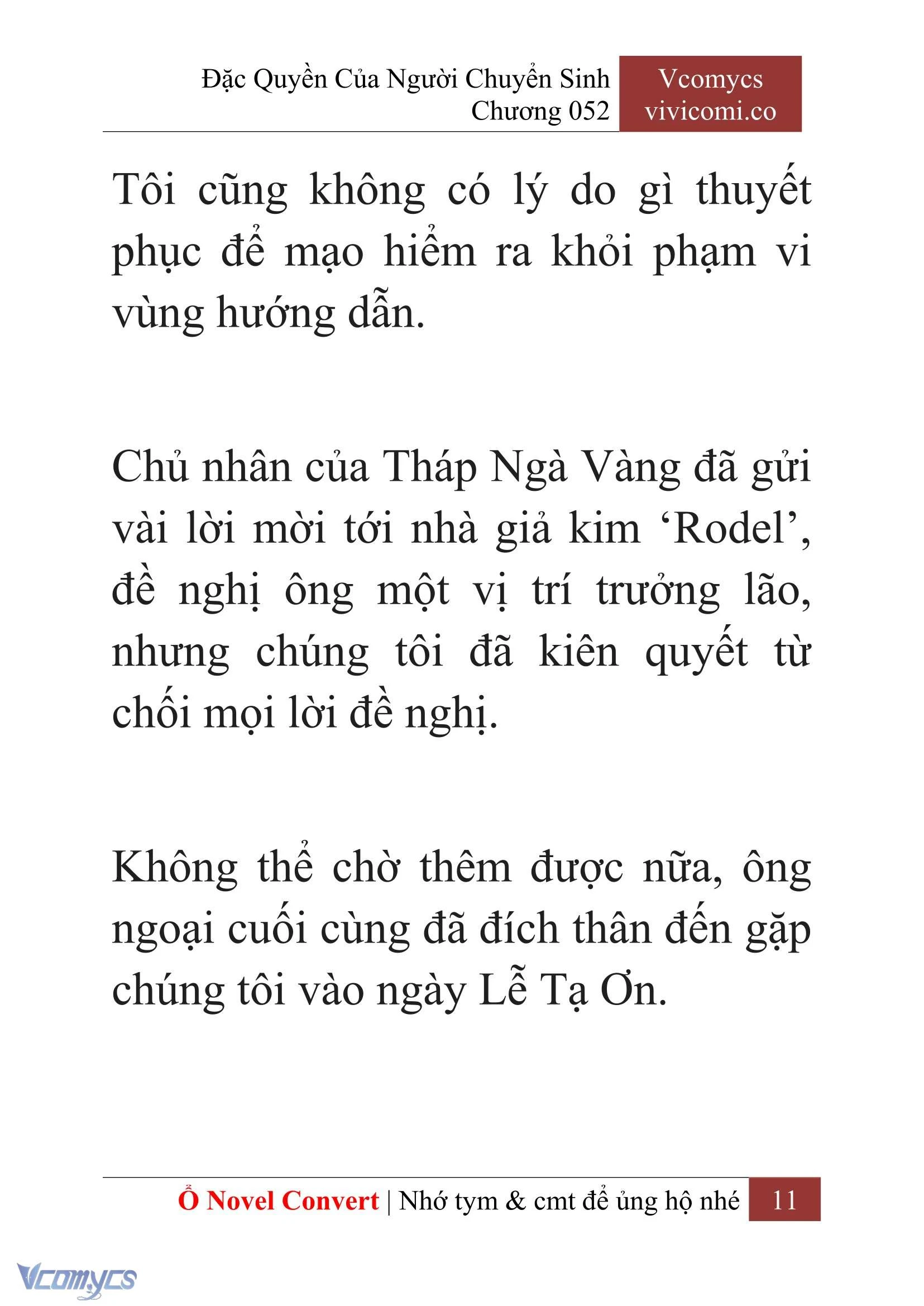 [Novel] Đặc Quyền Của Người Chuyển Sinh Chapter  52 - 13