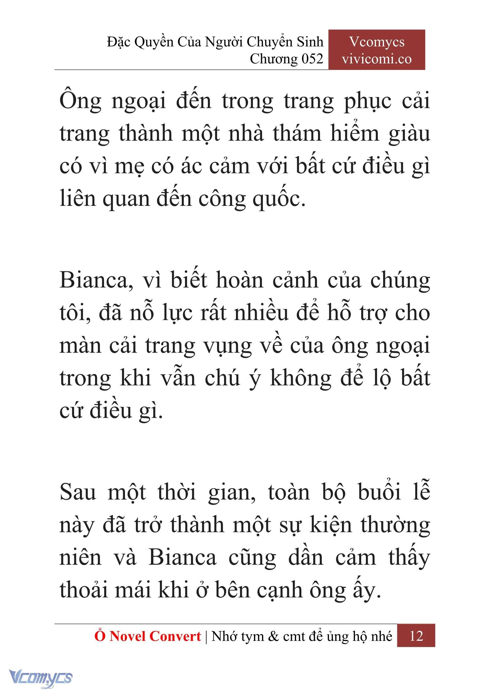 [Novel] Đặc Quyền Của Người Chuyển Sinh Chapter  52 - 14