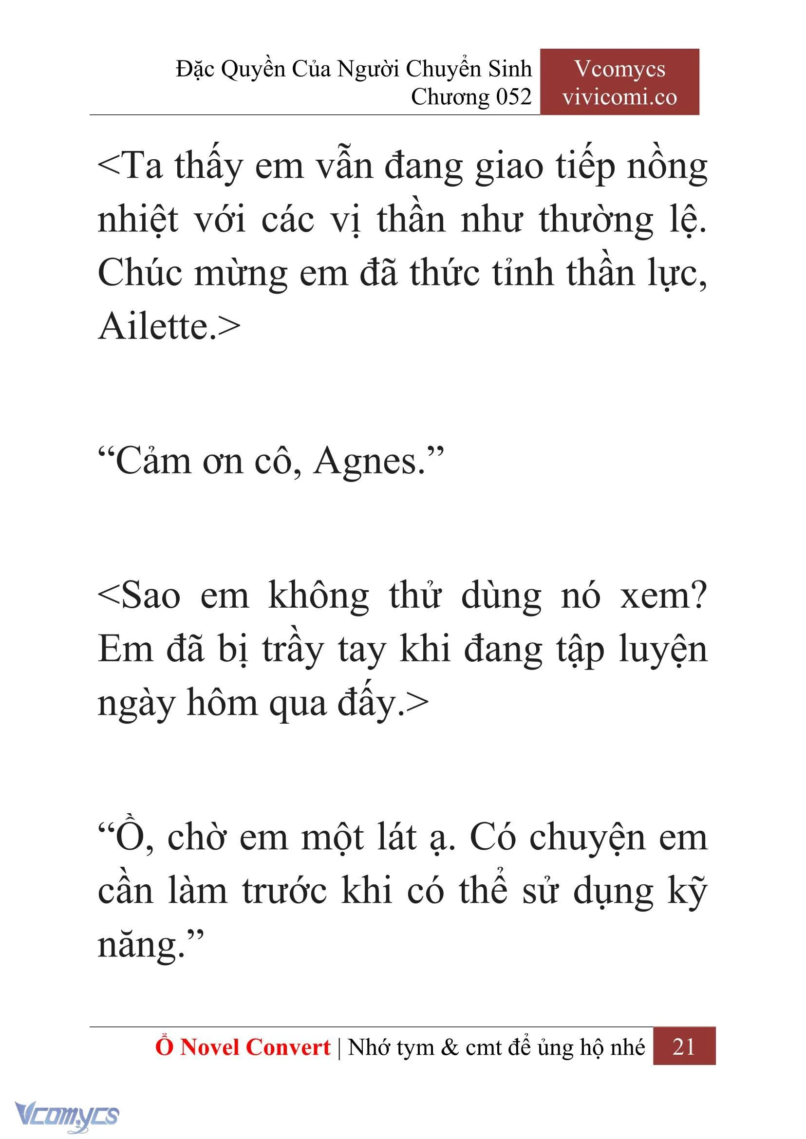 [Novel] Đặc Quyền Của Người Chuyển Sinh Chapter  52 - 23