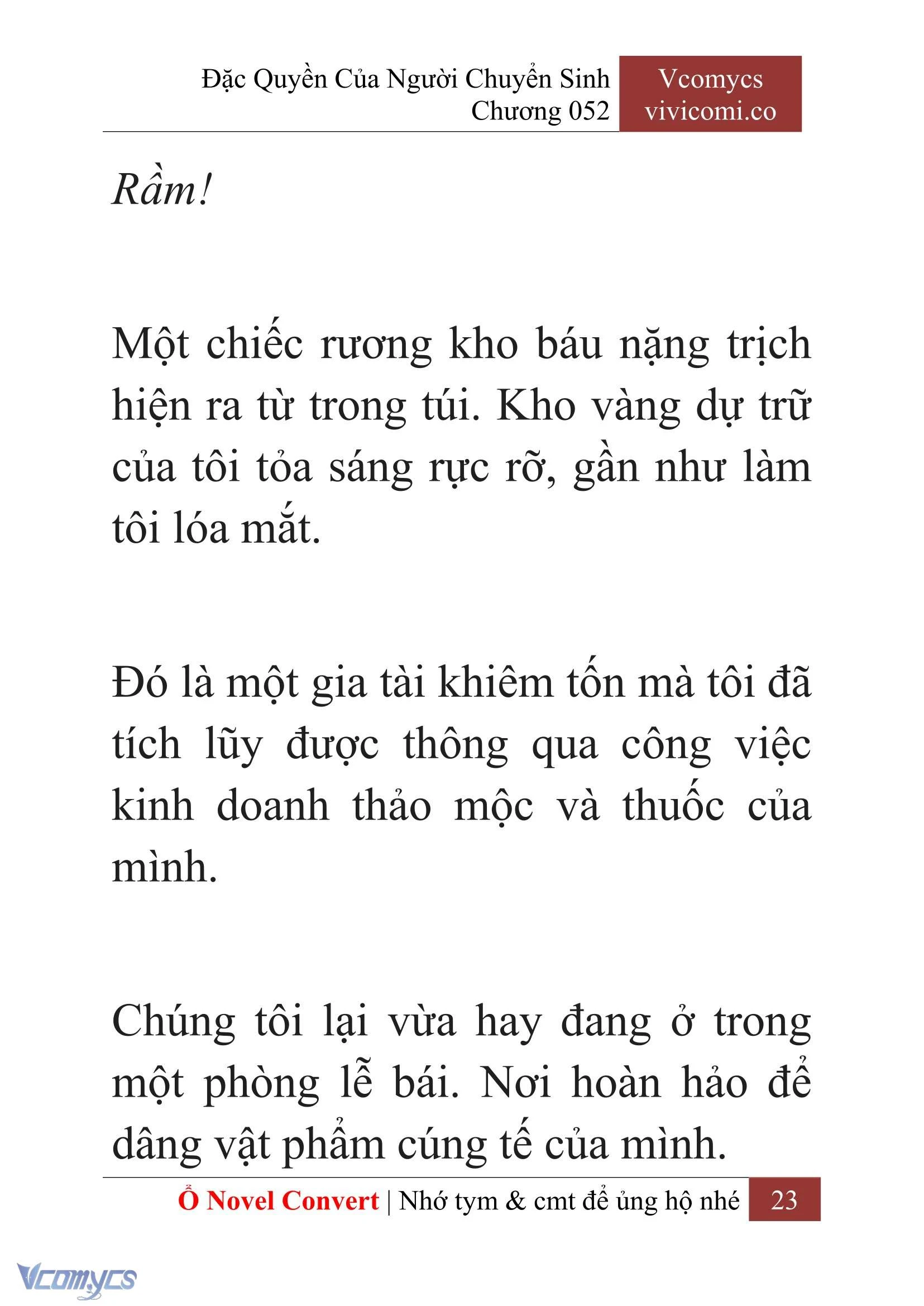 [Novel] Đặc Quyền Của Người Chuyển Sinh Chapter  52 - 25