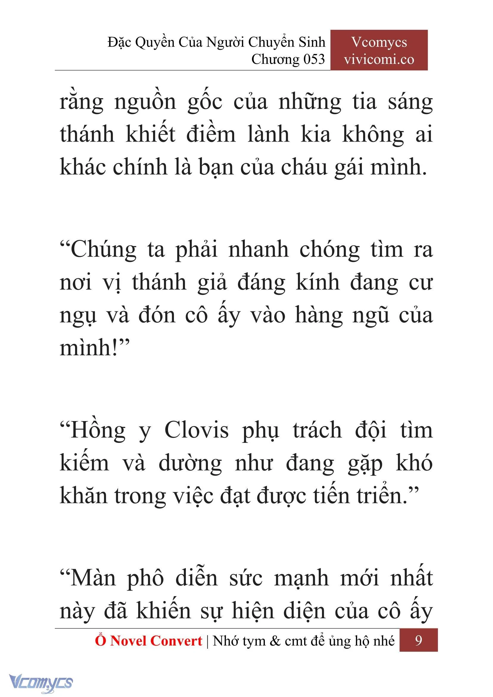 [Novel] Đặc Quyền Của Người Chuyển Sinh Chapter  53 - 11