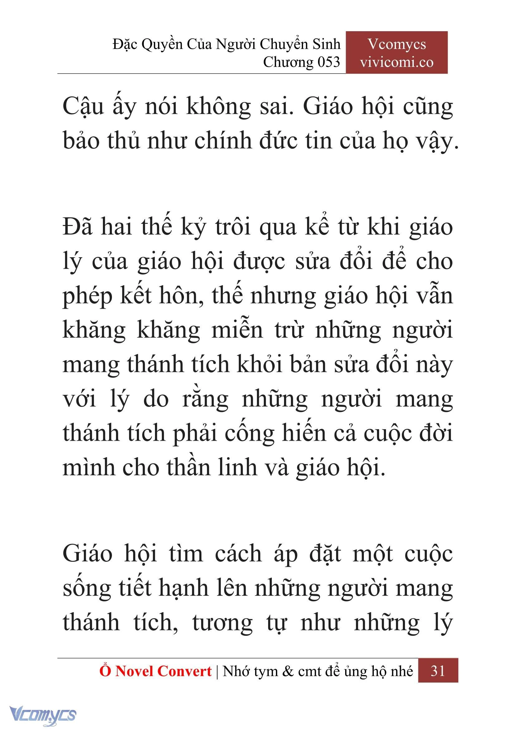 [Novel] Đặc Quyền Của Người Chuyển Sinh Chapter  53 - 33