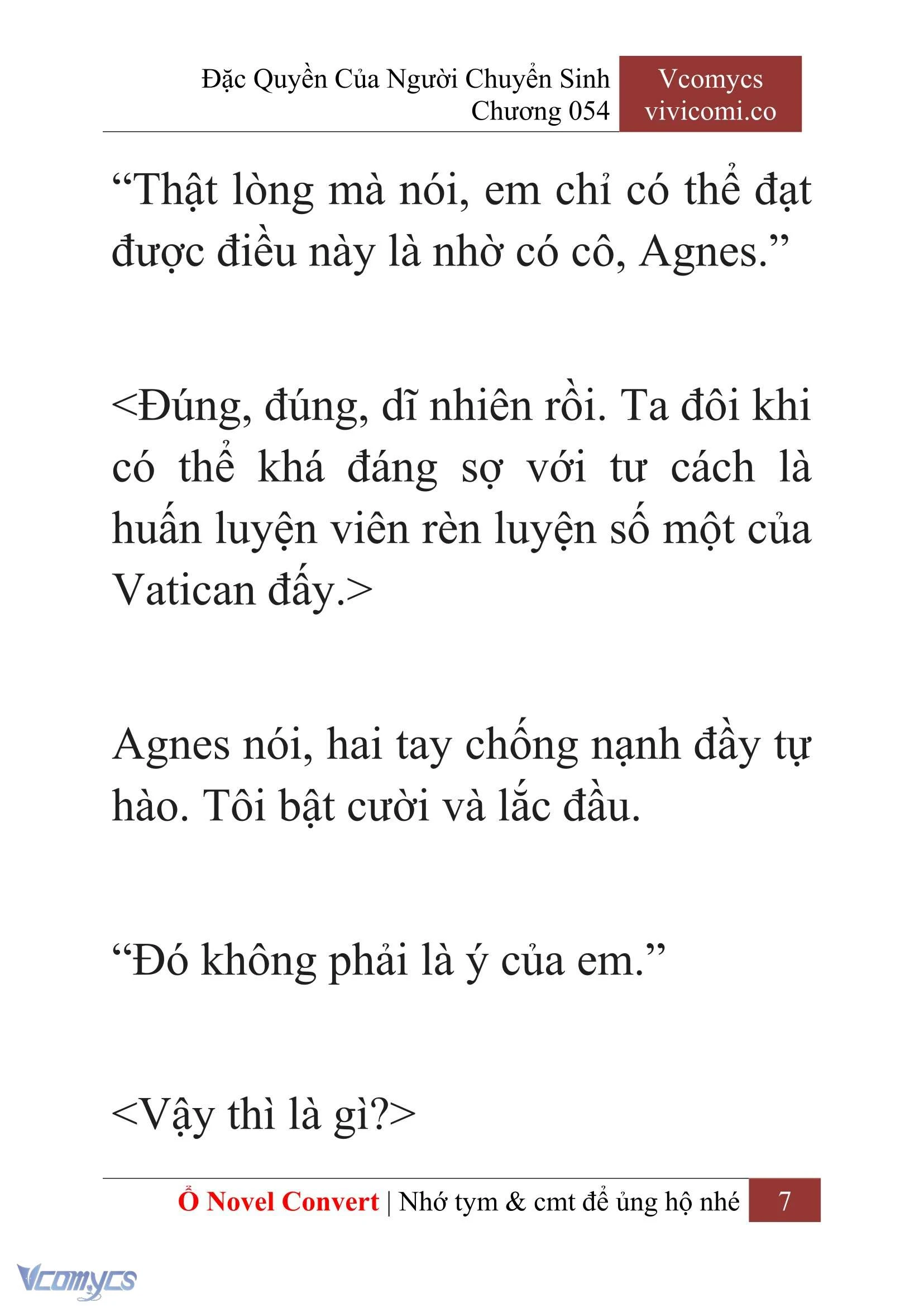 [Novel] Đặc Quyền Của Người Chuyển Sinh Chapter  54 - 9