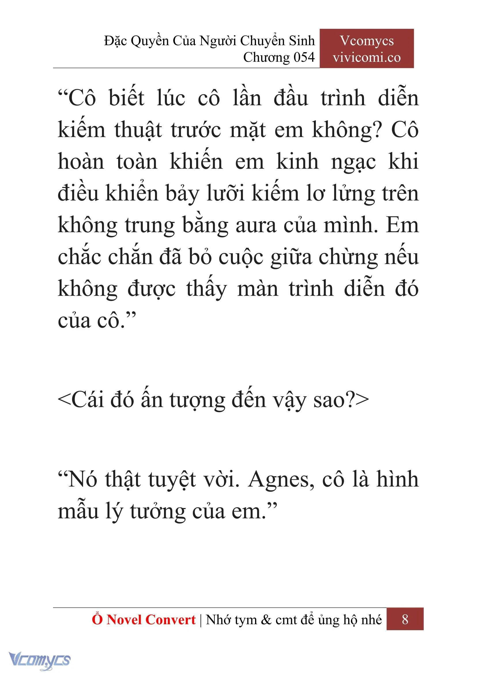 [Novel] Đặc Quyền Của Người Chuyển Sinh Chapter  54 - 10
