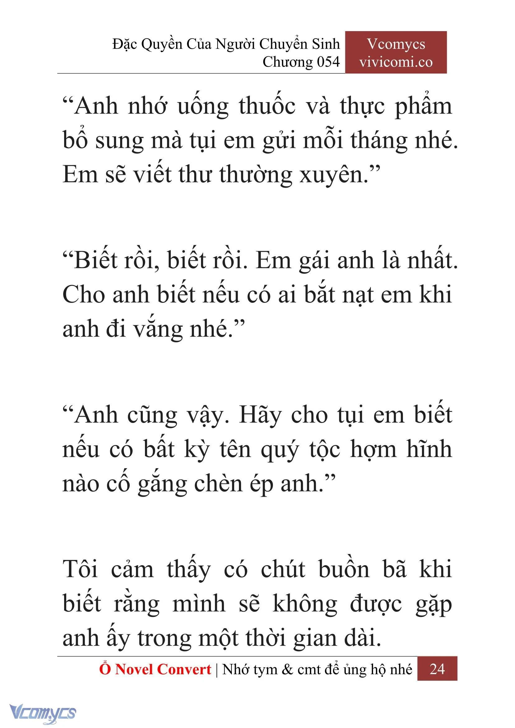 [Novel] Đặc Quyền Của Người Chuyển Sinh Chapter  54 - 26
