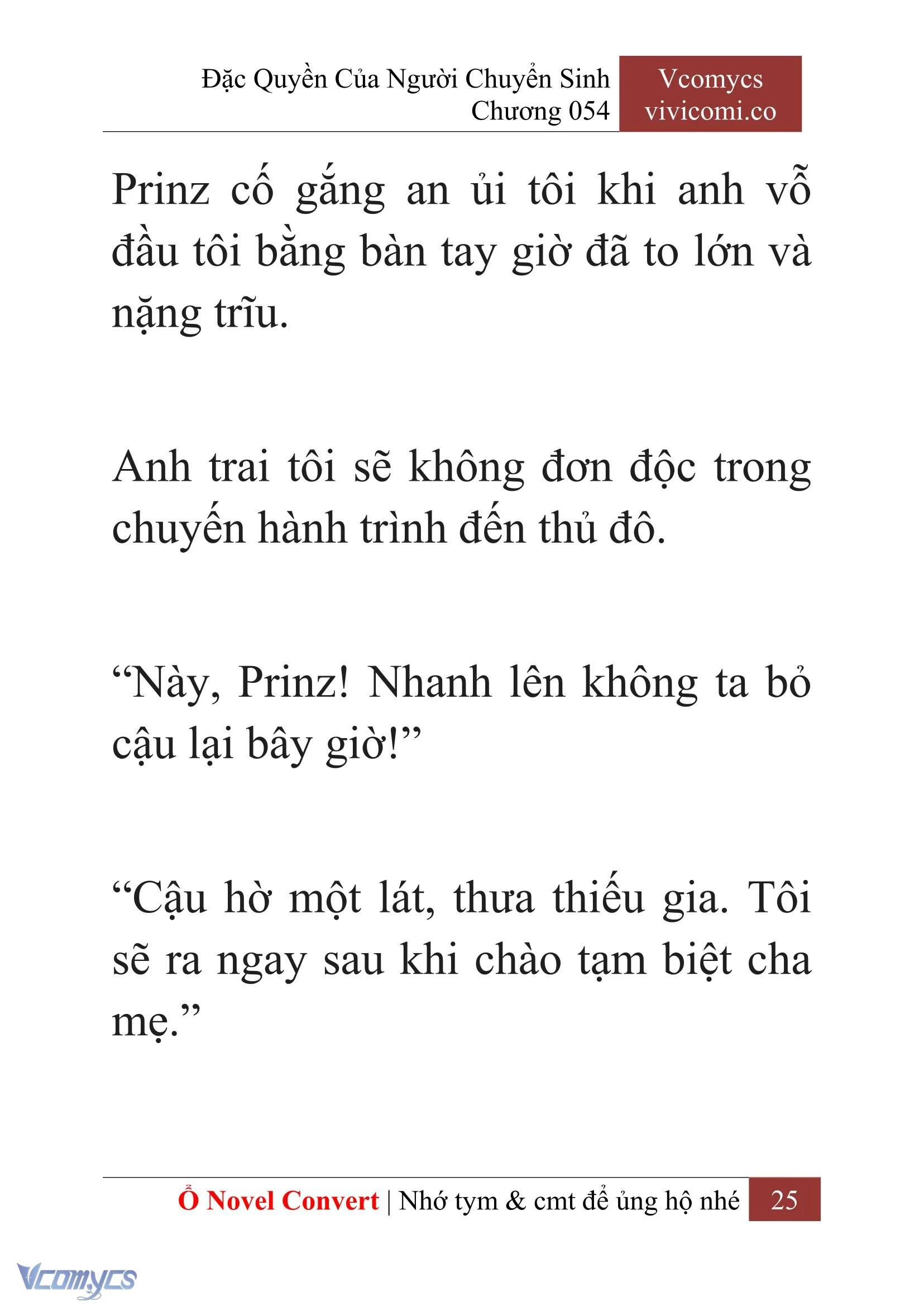 [Novel] Đặc Quyền Của Người Chuyển Sinh Chapter  54 - 27