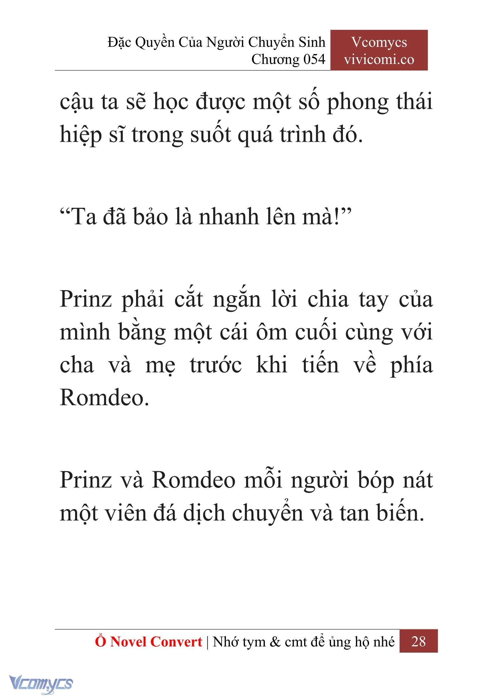 [Novel] Đặc Quyền Của Người Chuyển Sinh Chapter  54 - 30