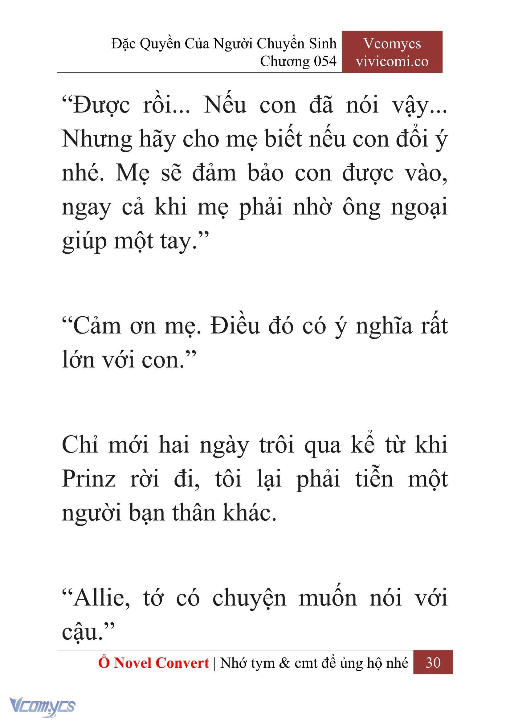 [Novel] Đặc Quyền Của Người Chuyển Sinh Chapter  54 - 32