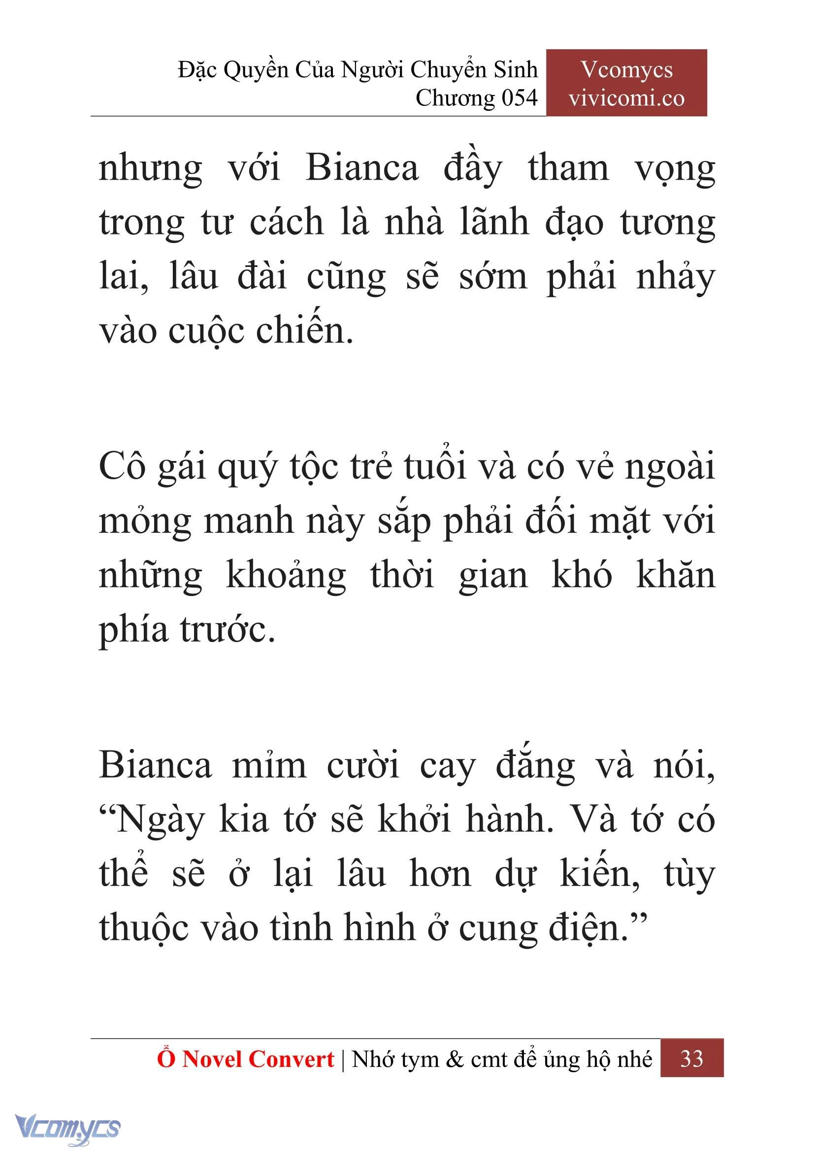 [Novel] Đặc Quyền Của Người Chuyển Sinh Chapter  54 - 35