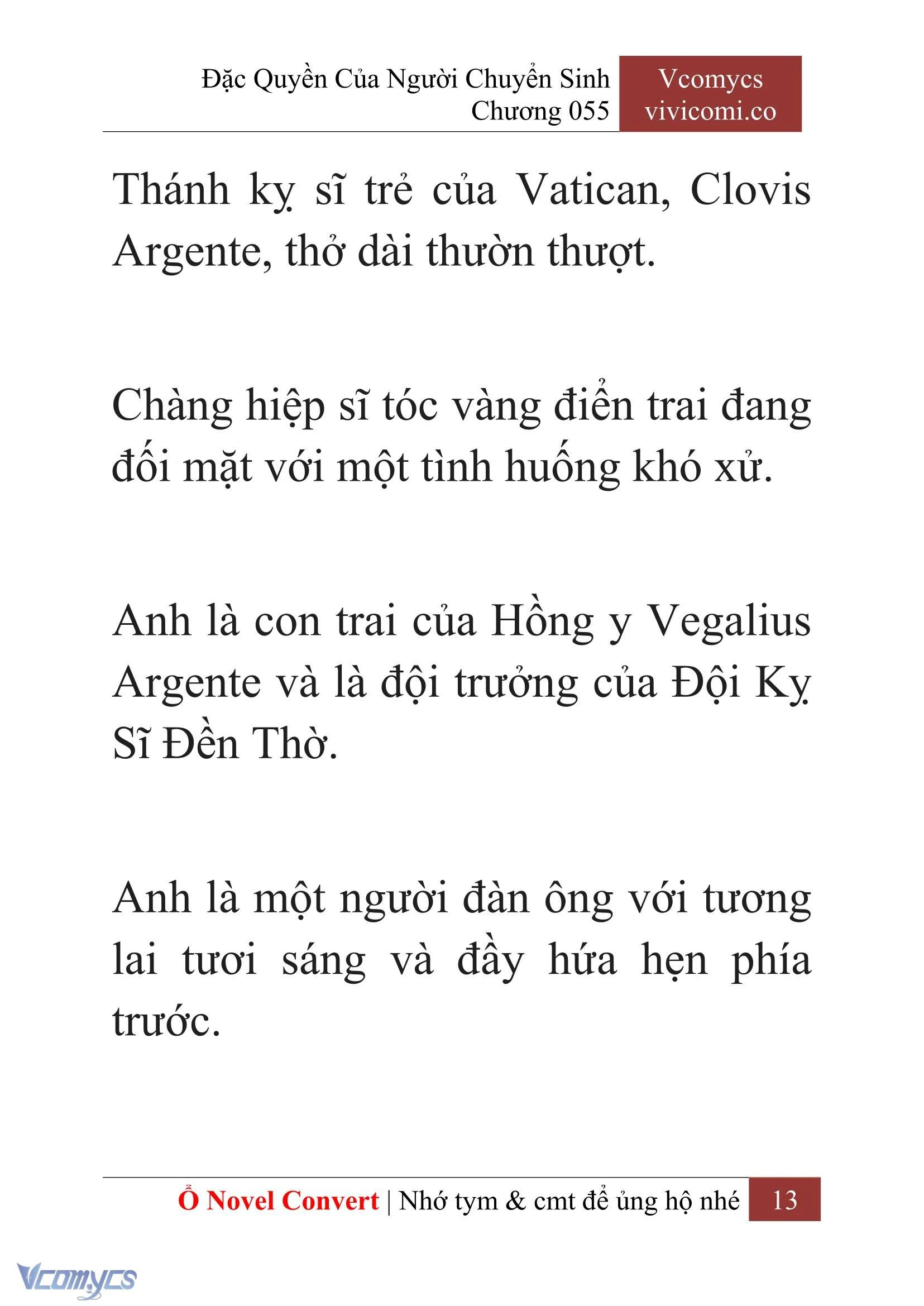 [Novel] Đặc Quyền Của Người Chuyển Sinh Chapter  55 - 15