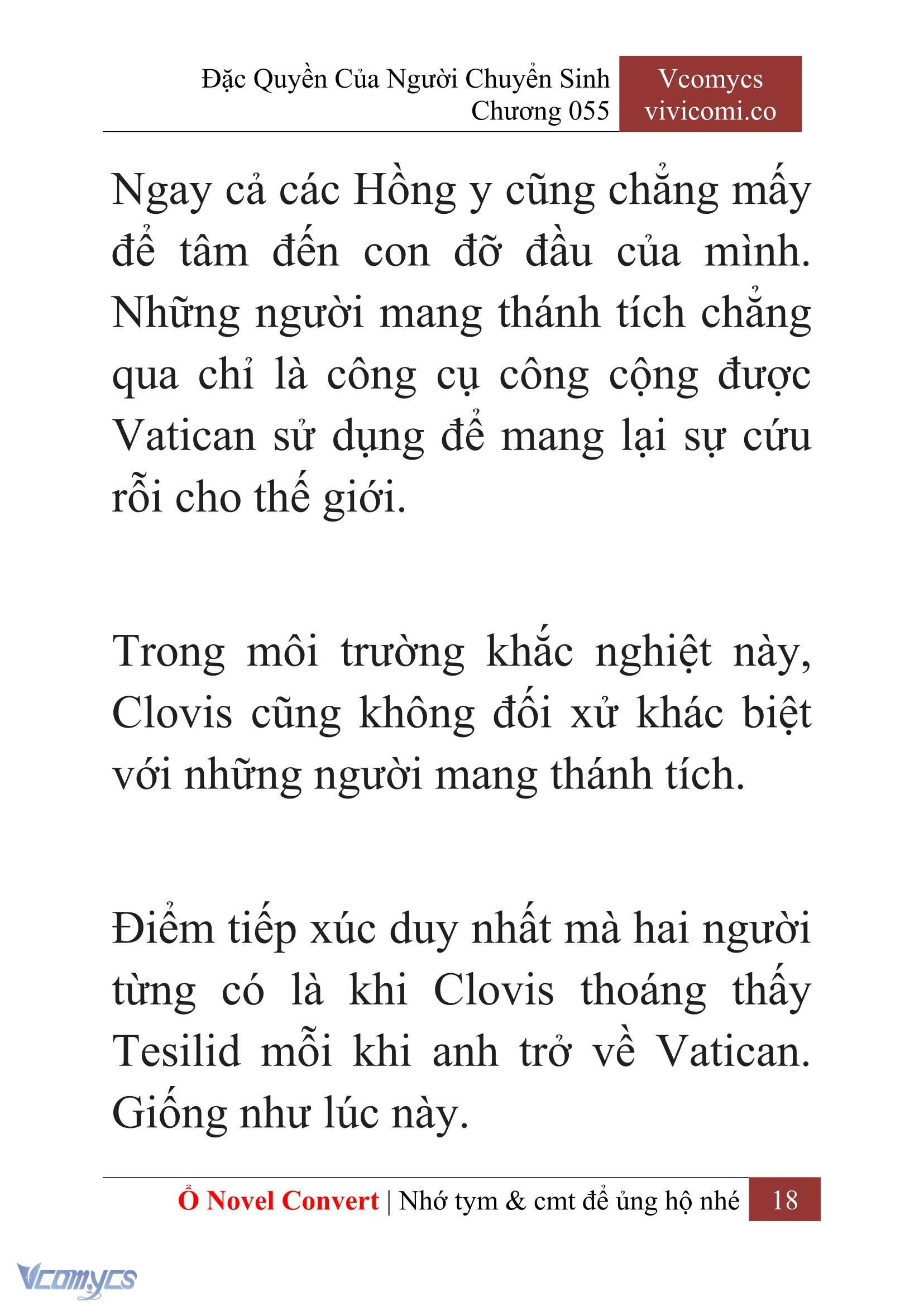 [Novel] Đặc Quyền Của Người Chuyển Sinh Chapter  55 - 20