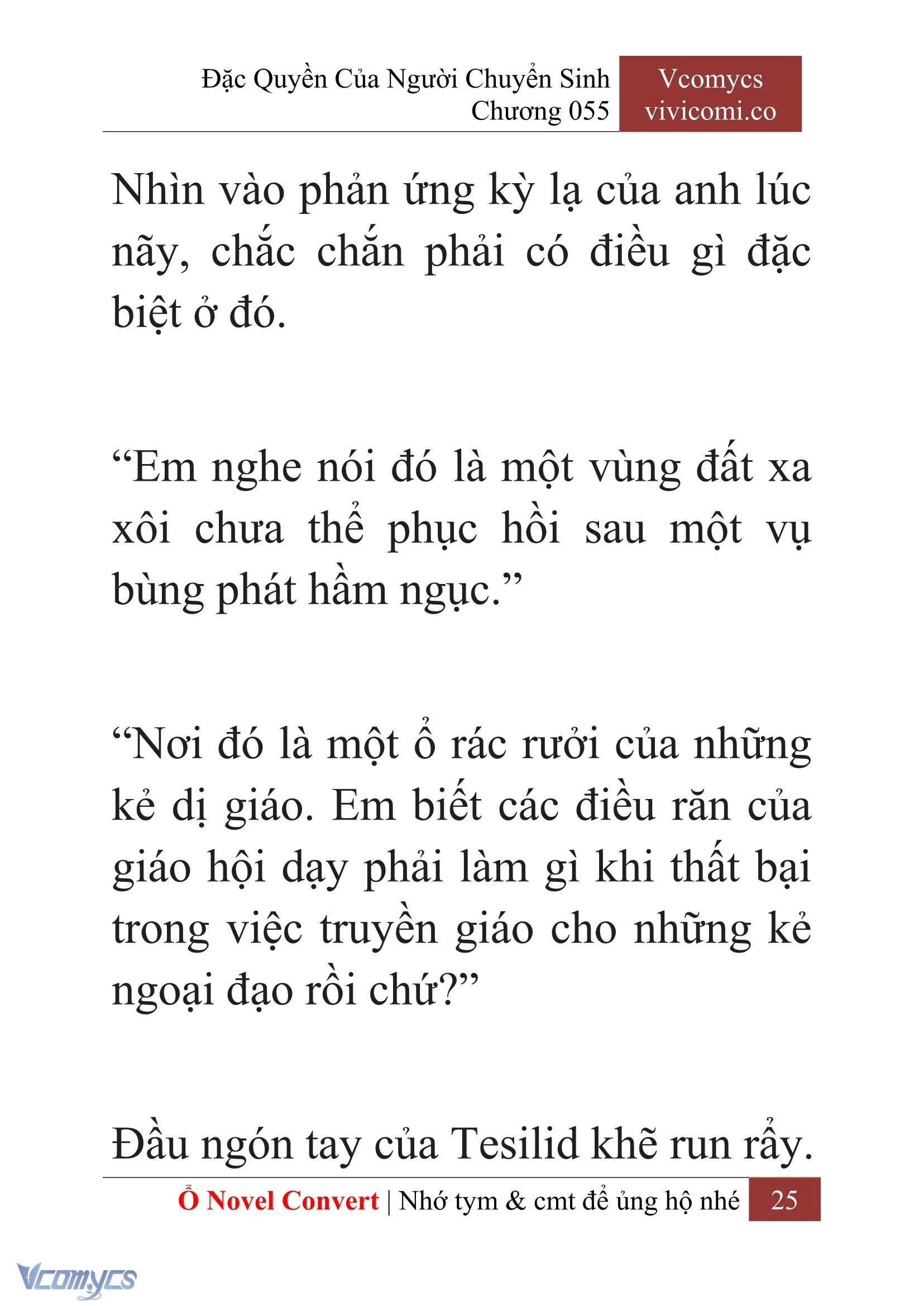 [Novel] Đặc Quyền Của Người Chuyển Sinh Chapter  55 - 27