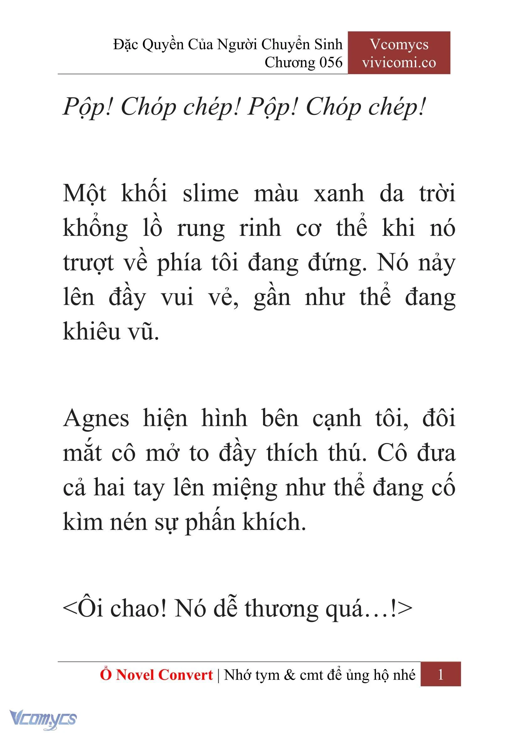 [Novel] Đặc Quyền Của Người Chuyển Sinh Chapter  56 - 3