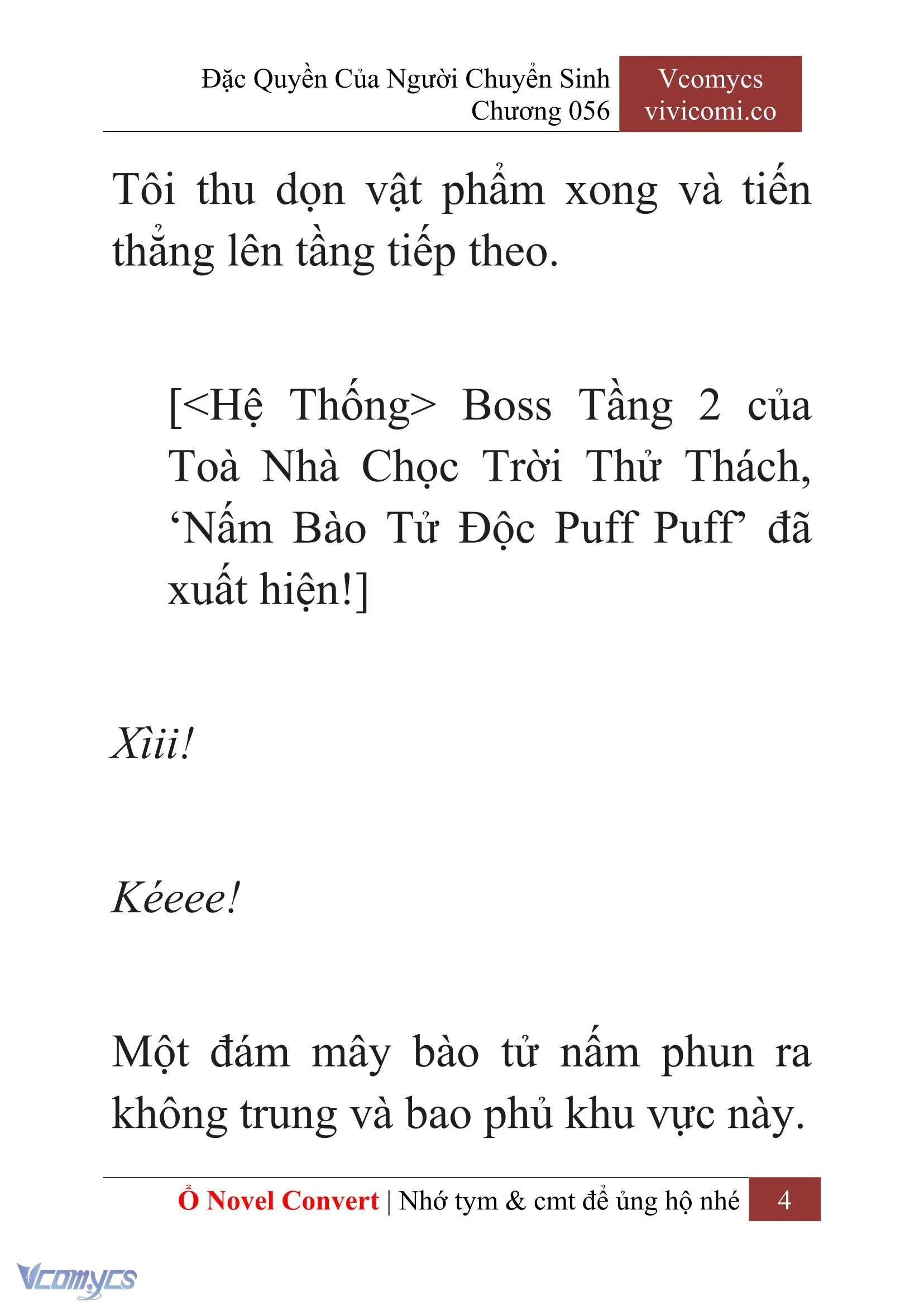 [Novel] Đặc Quyền Của Người Chuyển Sinh Chapter  56 - 6