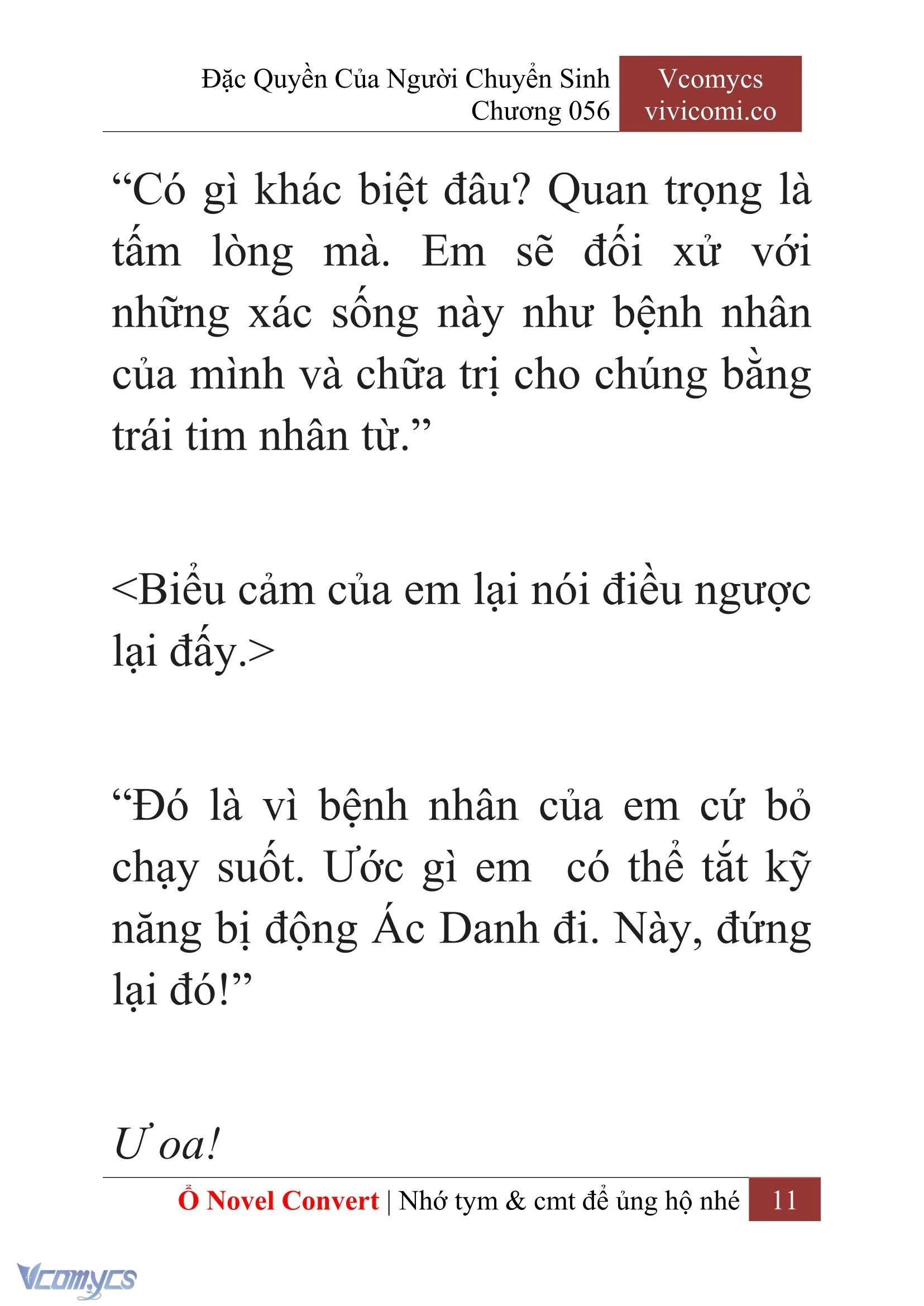 [Novel] Đặc Quyền Của Người Chuyển Sinh Chapter  56 - 13