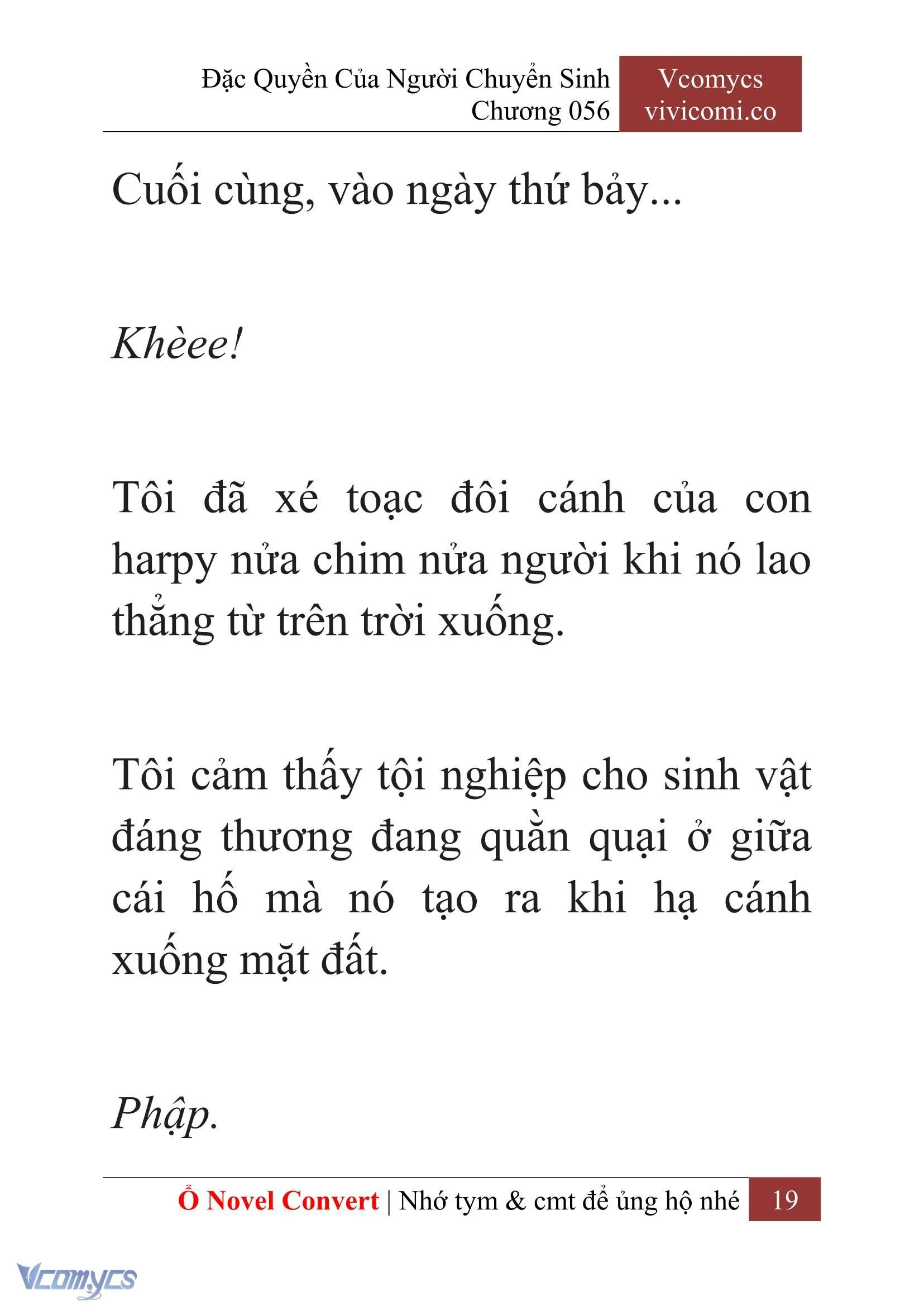 [Novel] Đặc Quyền Của Người Chuyển Sinh Chapter  56 - 21
