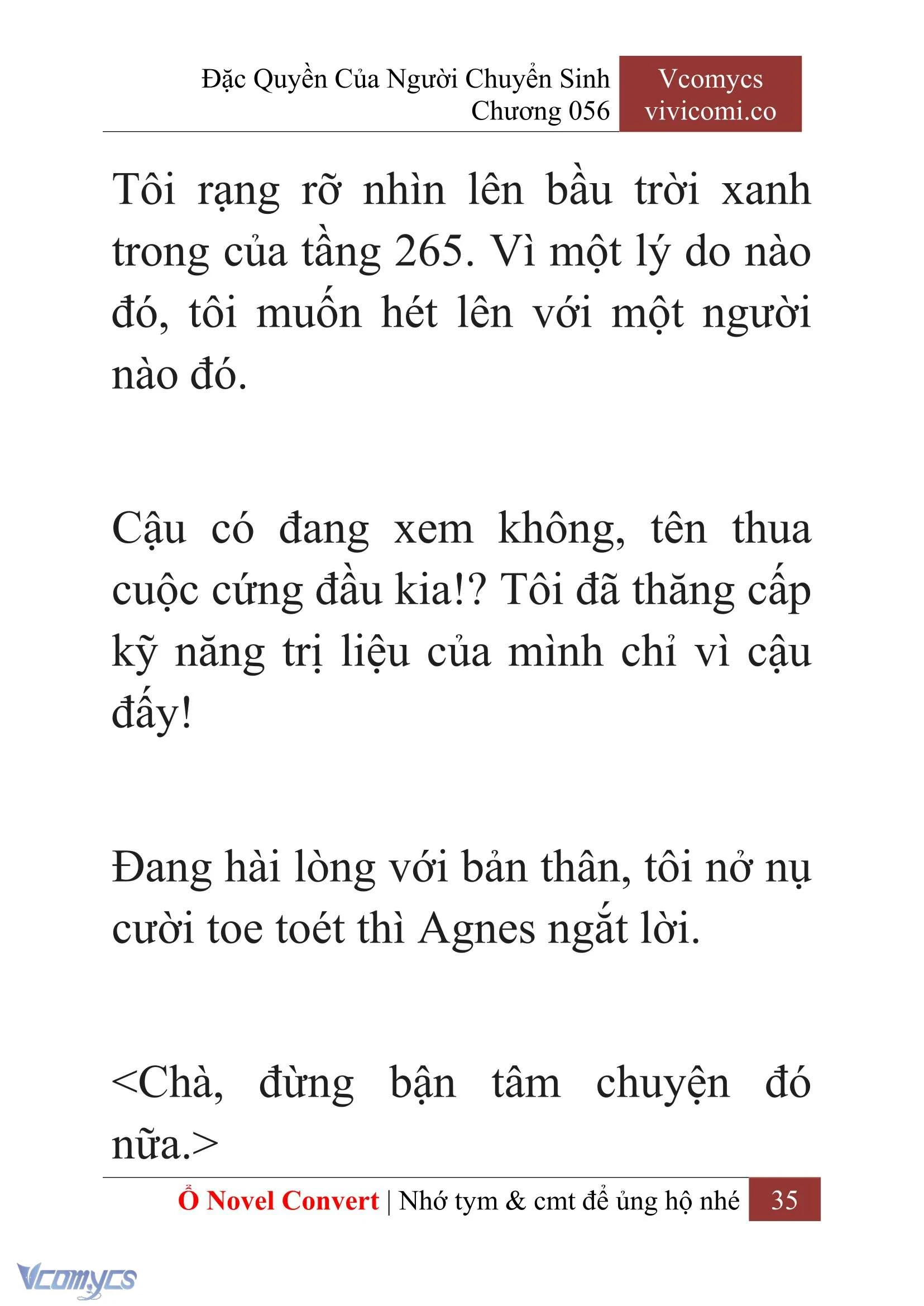 [Novel] Đặc Quyền Của Người Chuyển Sinh Chapter  56 - 37