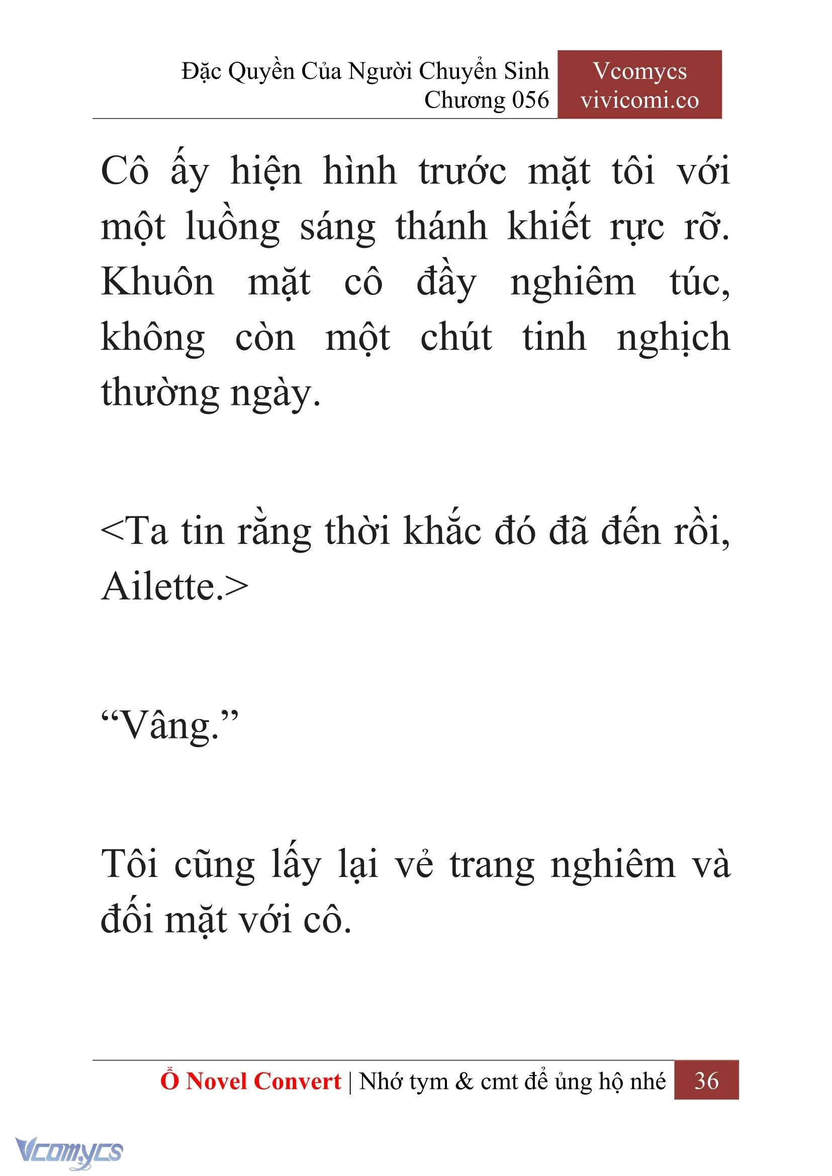 [Novel] Đặc Quyền Của Người Chuyển Sinh Chapter  56 - 38