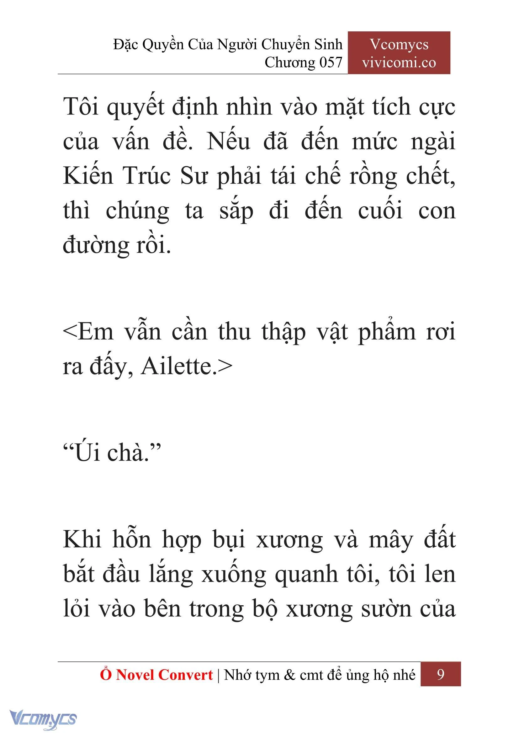 [Novel] Đặc Quyền Của Người Chuyển Sinh Chapter  57 - 11