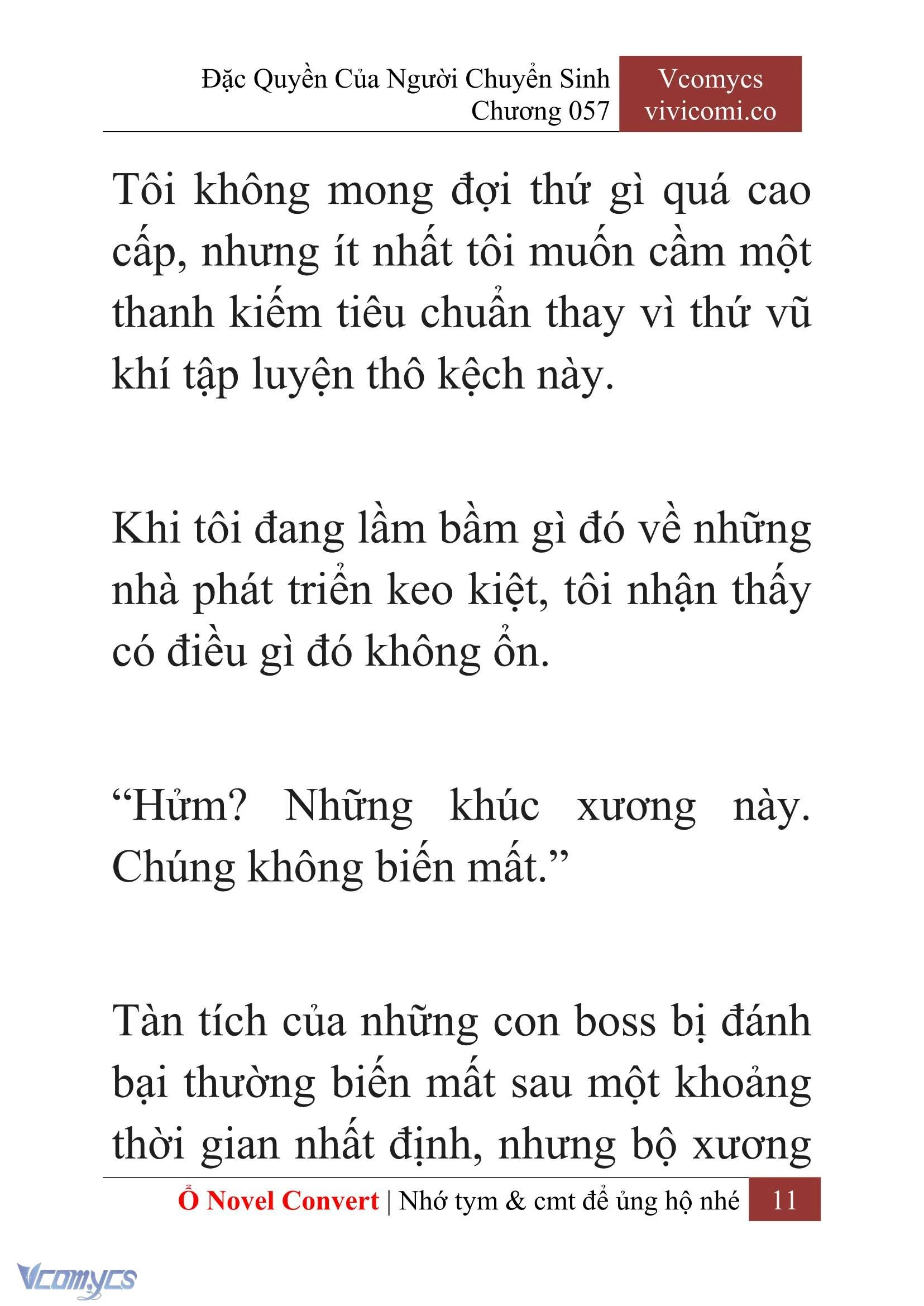 [Novel] Đặc Quyền Của Người Chuyển Sinh Chapter  57 - 13