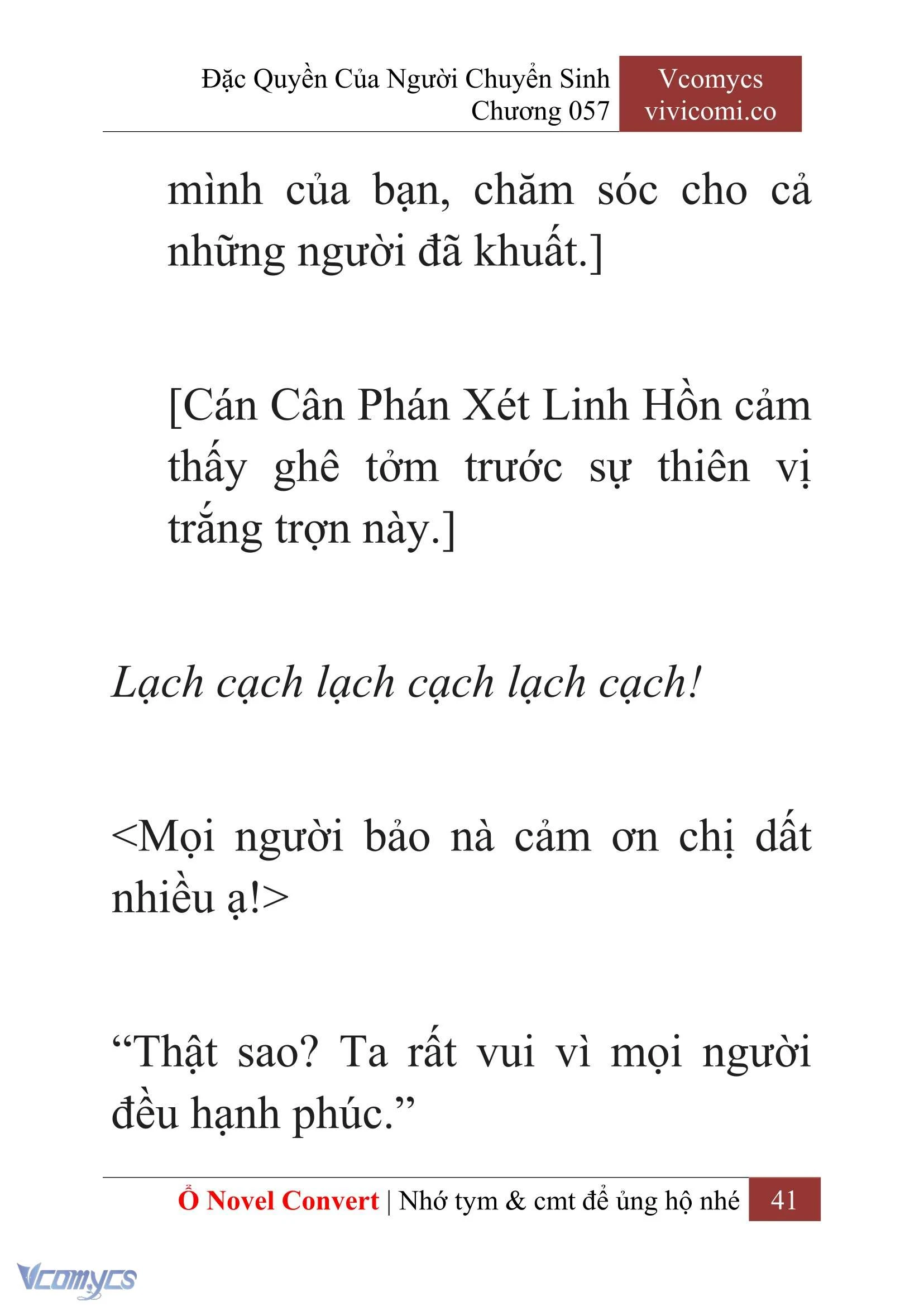 [Novel] Đặc Quyền Của Người Chuyển Sinh Chapter  57 - 43