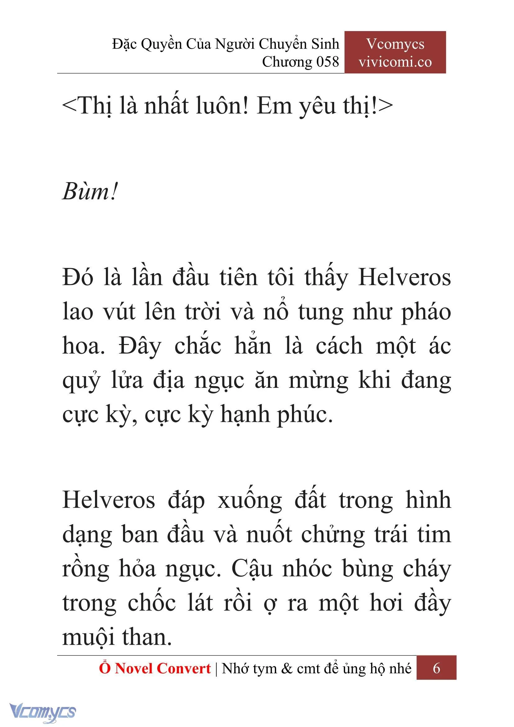 [Novel] Đặc Quyền Của Người Chuyển Sinh Chapter  58 - 8