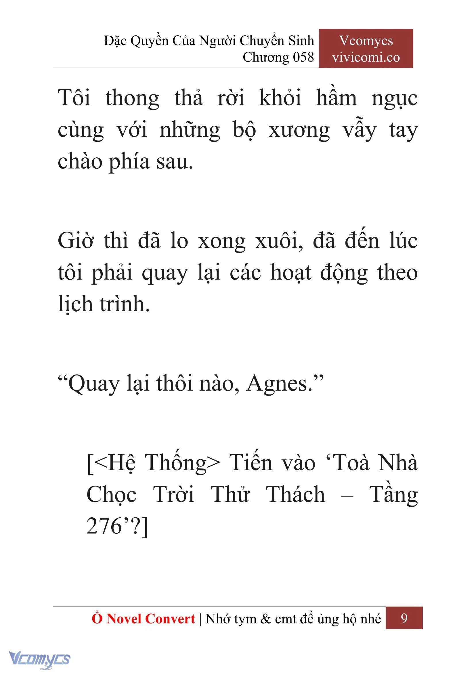 [Novel] Đặc Quyền Của Người Chuyển Sinh Chapter  58 - 11