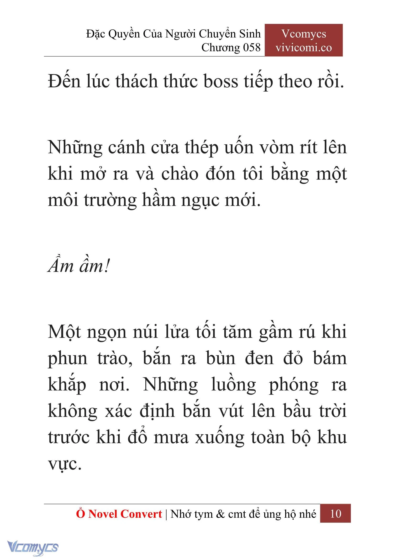 [Novel] Đặc Quyền Của Người Chuyển Sinh Chapter  58 - 12