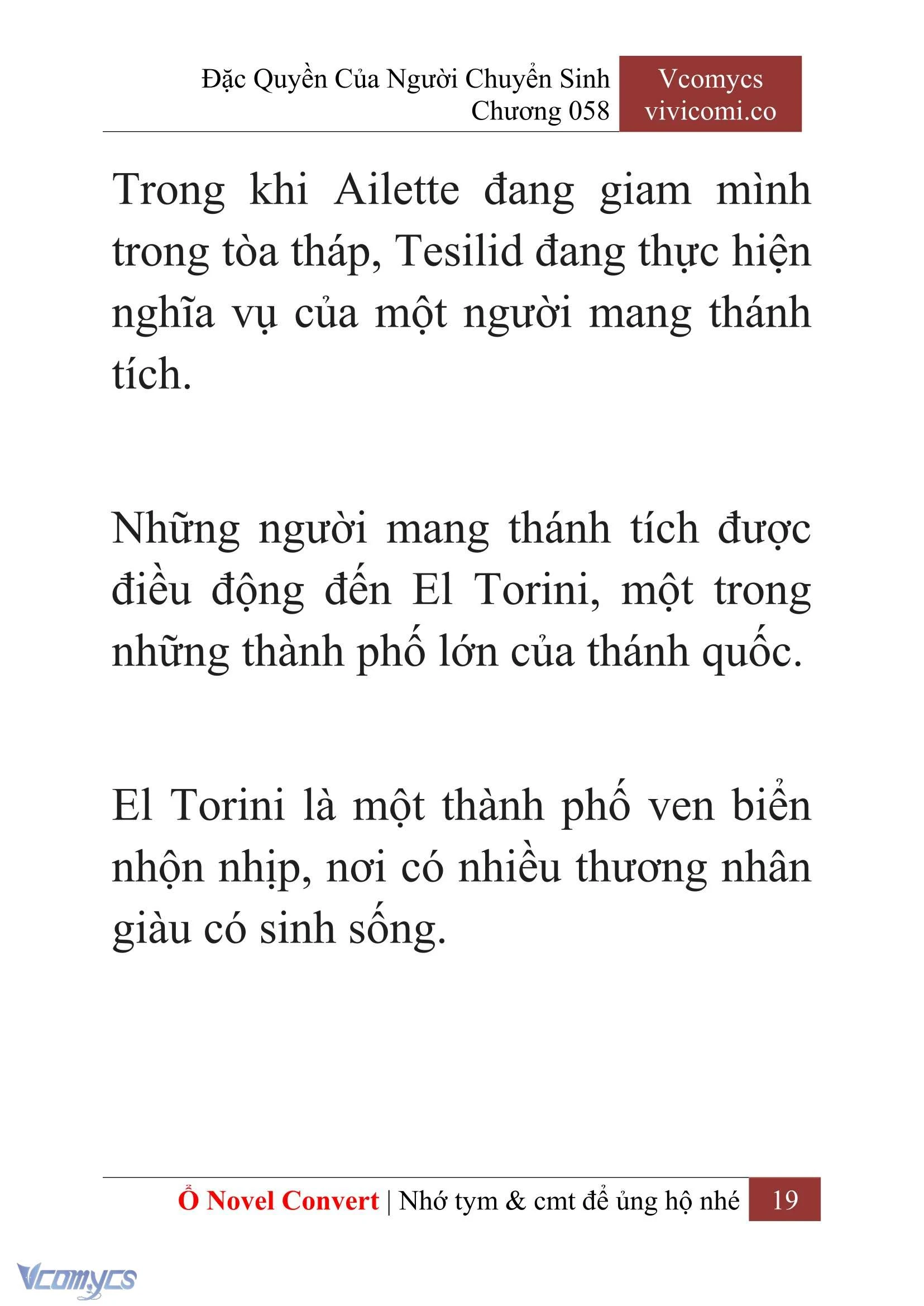 [Novel] Đặc Quyền Của Người Chuyển Sinh Chapter  58 - 21