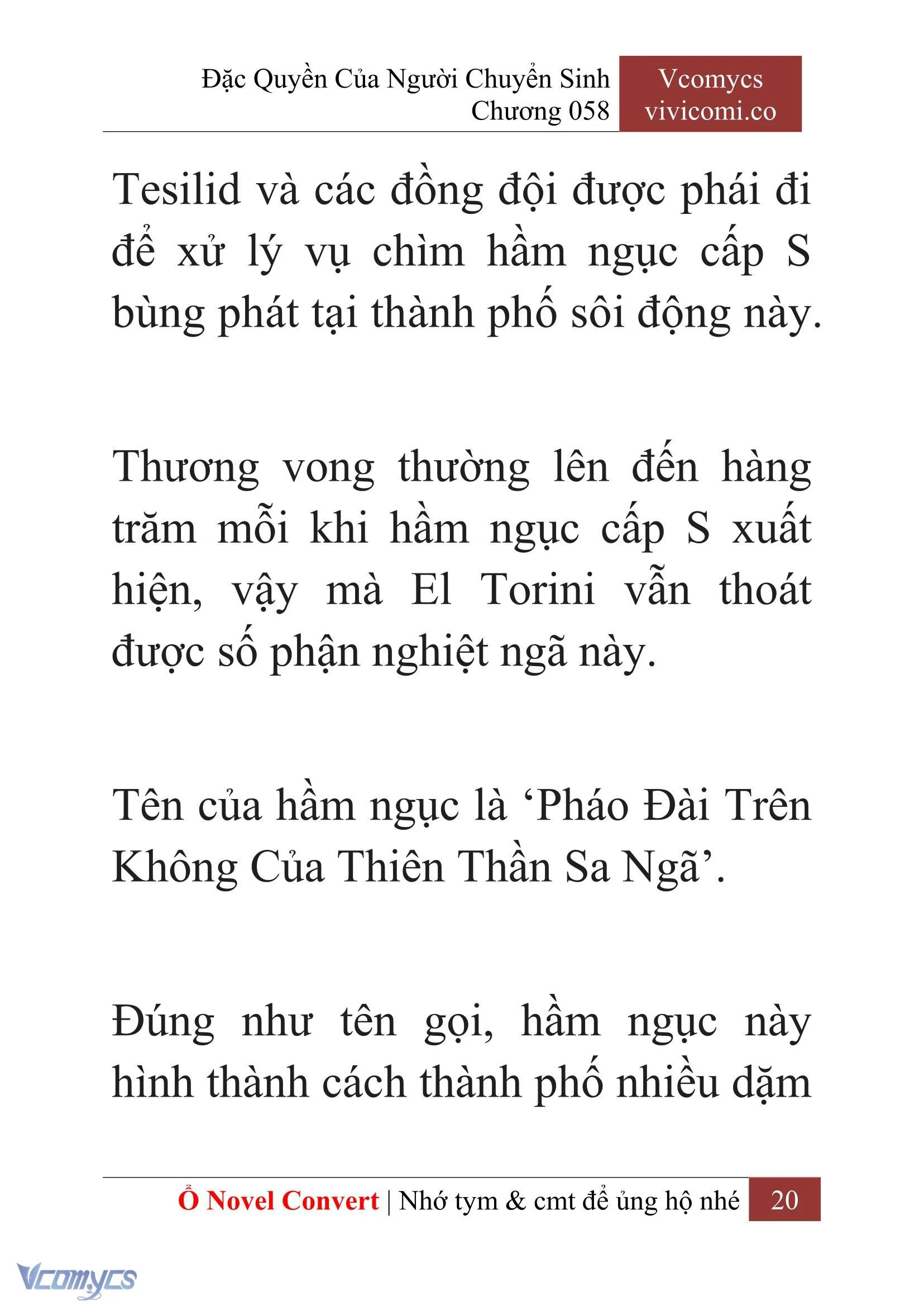 [Novel] Đặc Quyền Của Người Chuyển Sinh Chapter  58 - 22
