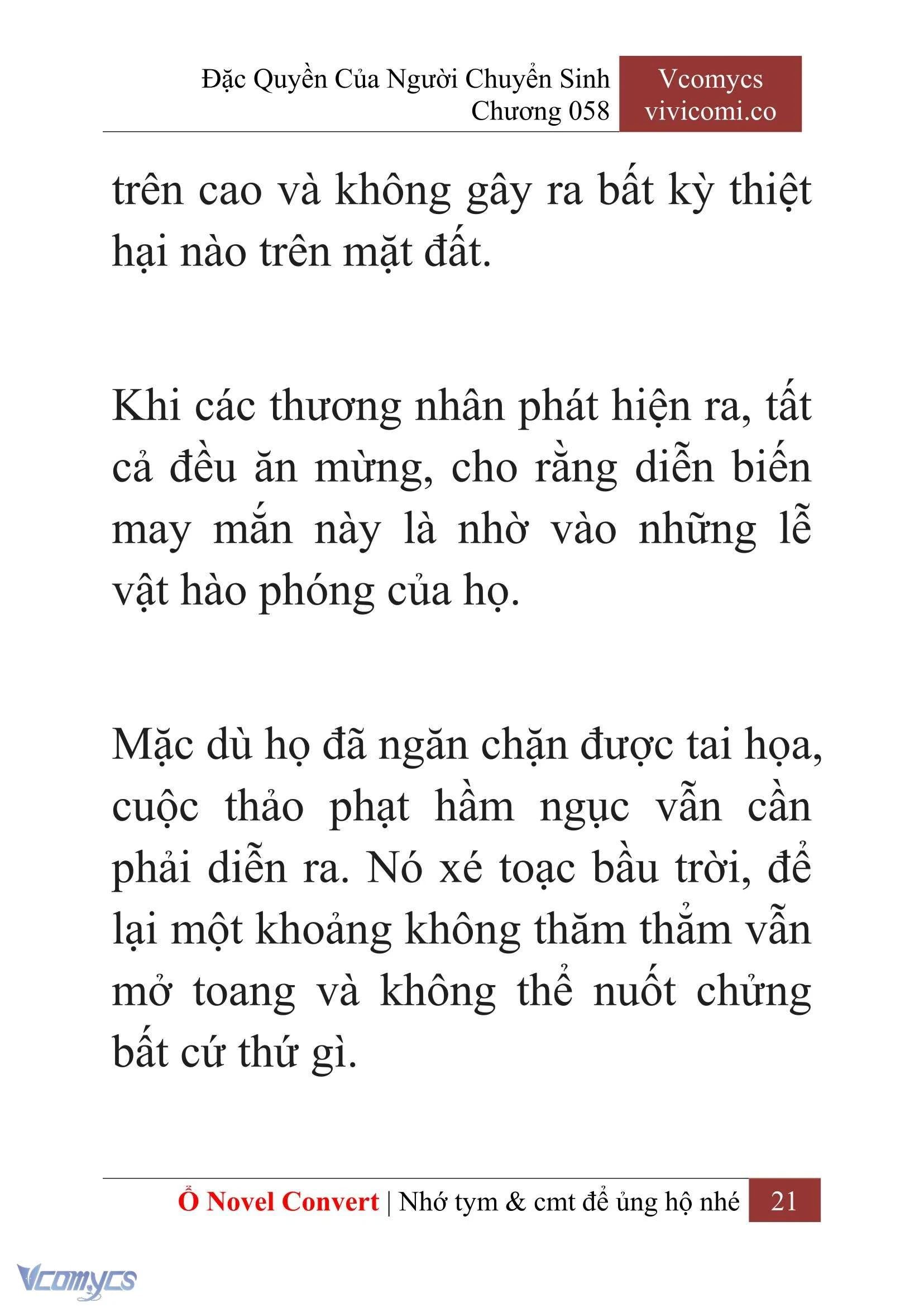 [Novel] Đặc Quyền Của Người Chuyển Sinh Chapter  58 - 23