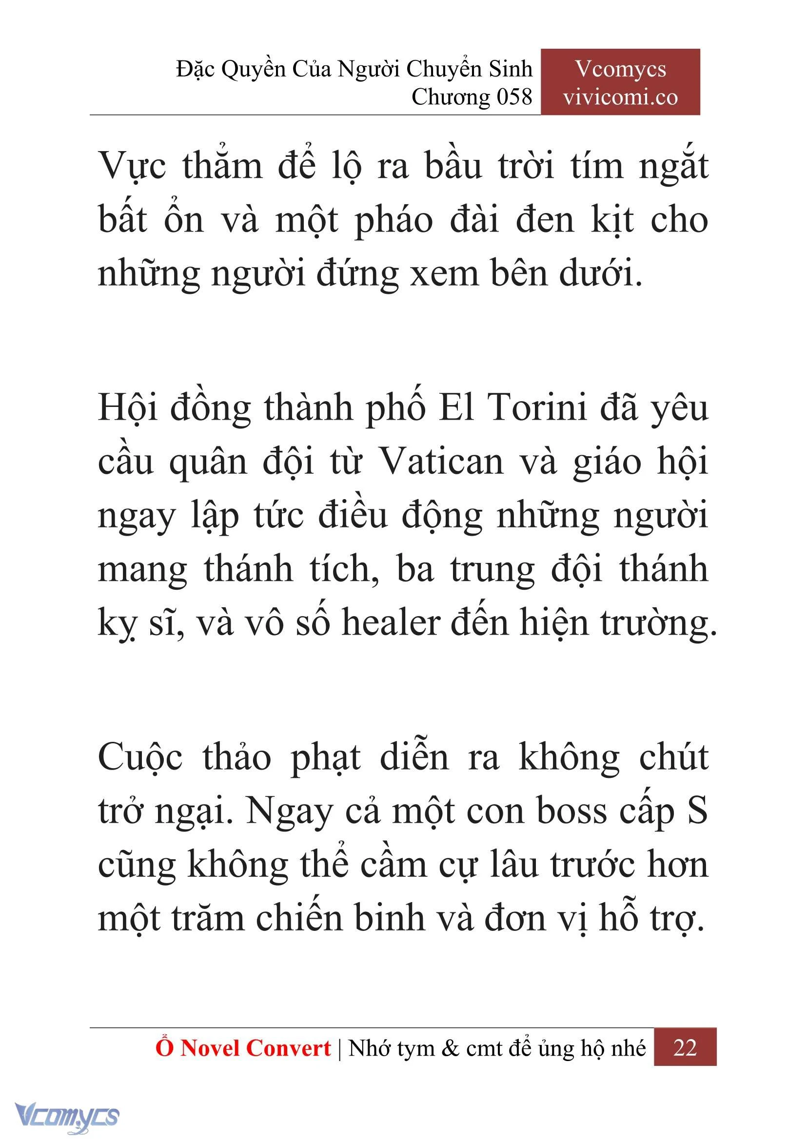 [Novel] Đặc Quyền Của Người Chuyển Sinh Chapter  58 - 24