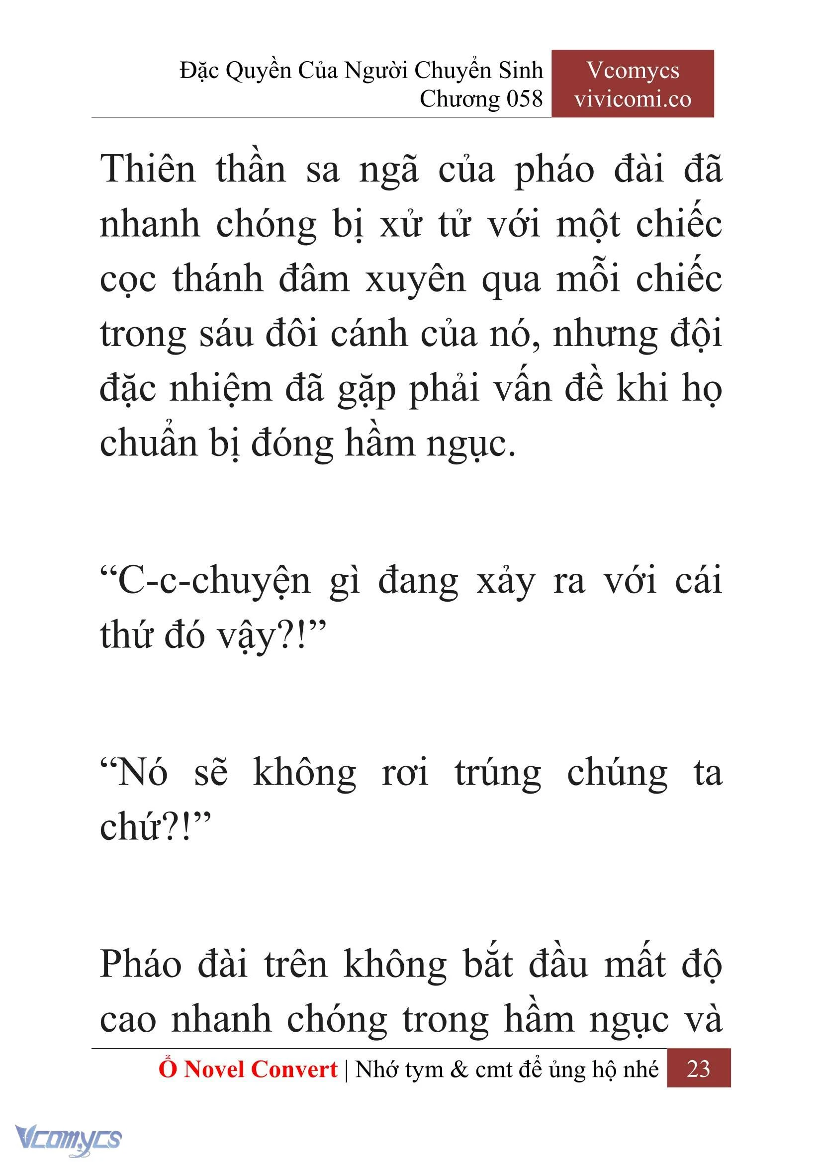 [Novel] Đặc Quyền Của Người Chuyển Sinh Chapter  58 - 25