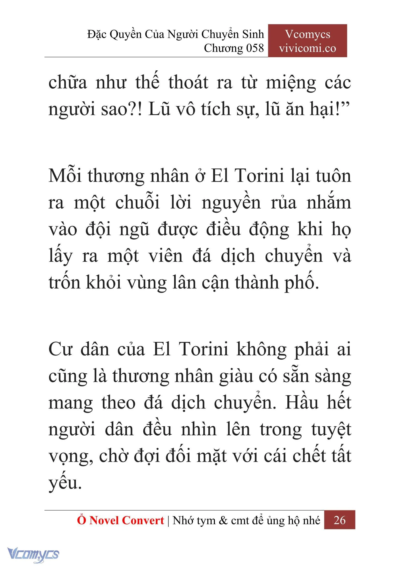 [Novel] Đặc Quyền Của Người Chuyển Sinh Chapter  58 - 28