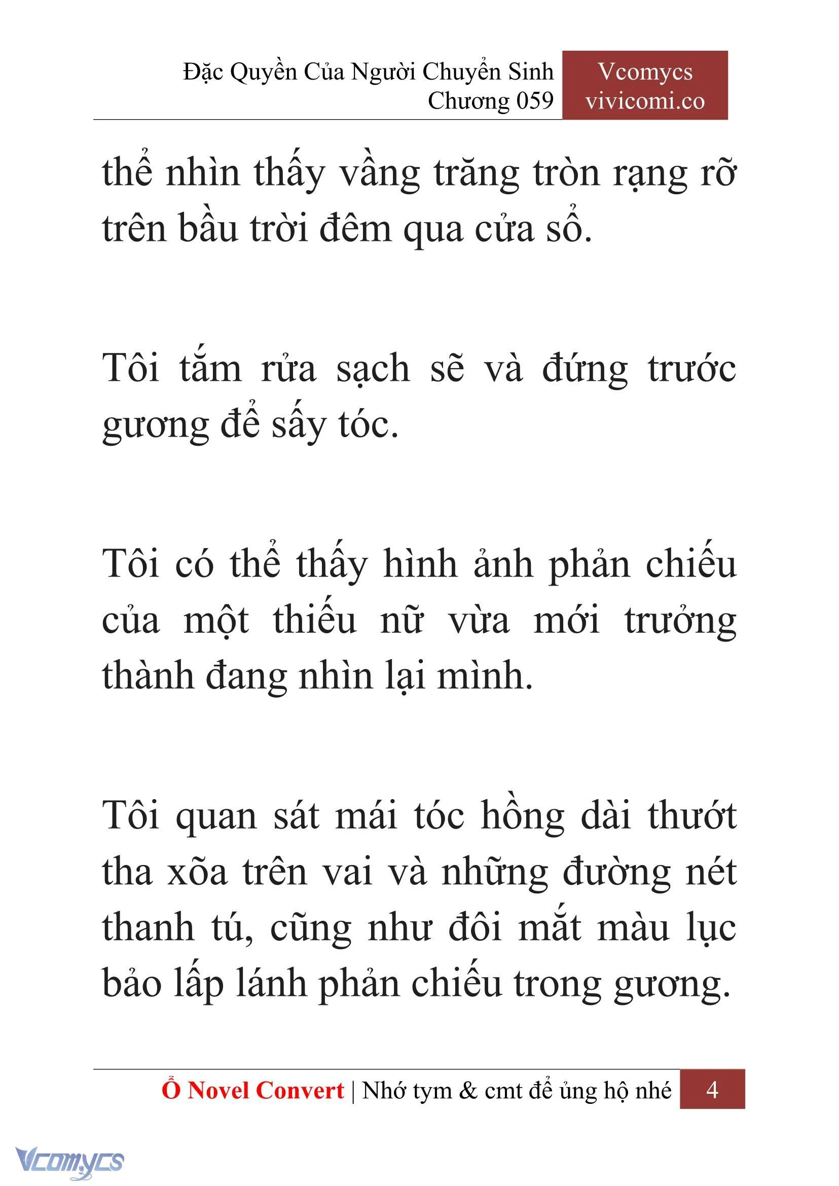 [Novel] Đặc Quyền Của Người Chuyển Sinh Chapter  59 - 6