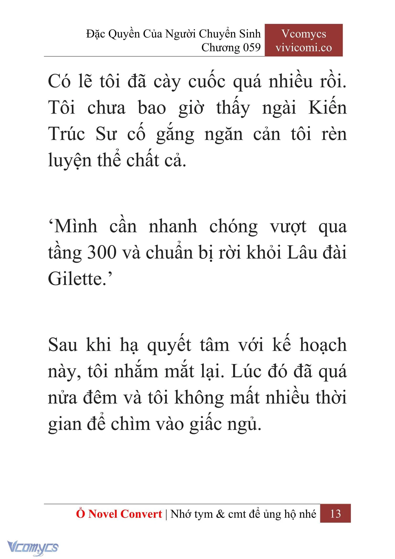 [Novel] Đặc Quyền Của Người Chuyển Sinh Chapter  59 - 15